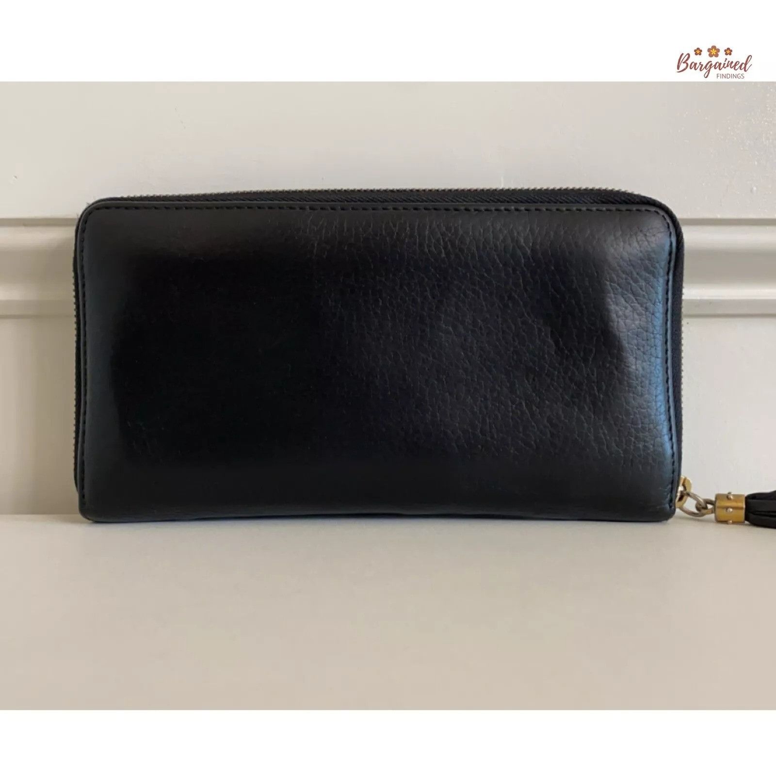 Gucci GUCCI Pebbled Leather Soho G Zip Around Long Wallet Size ONE SIZE - 12 Thumbnail