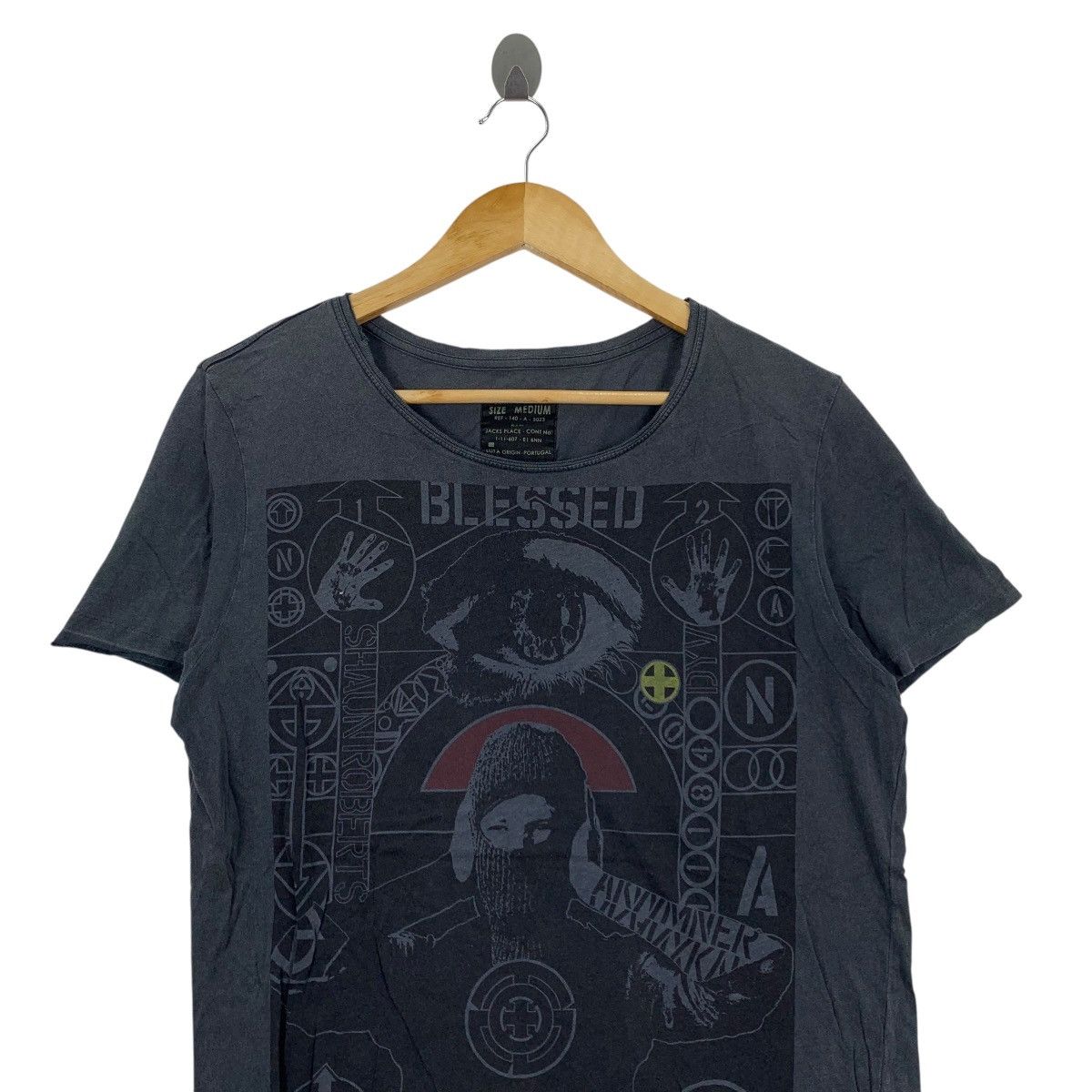 Allsaints ALLSAINTS SPITALFIELDS Shaun Roberts David Young V Shirt Size US M / EU 48-50 / 2 - 2 Thumbnail