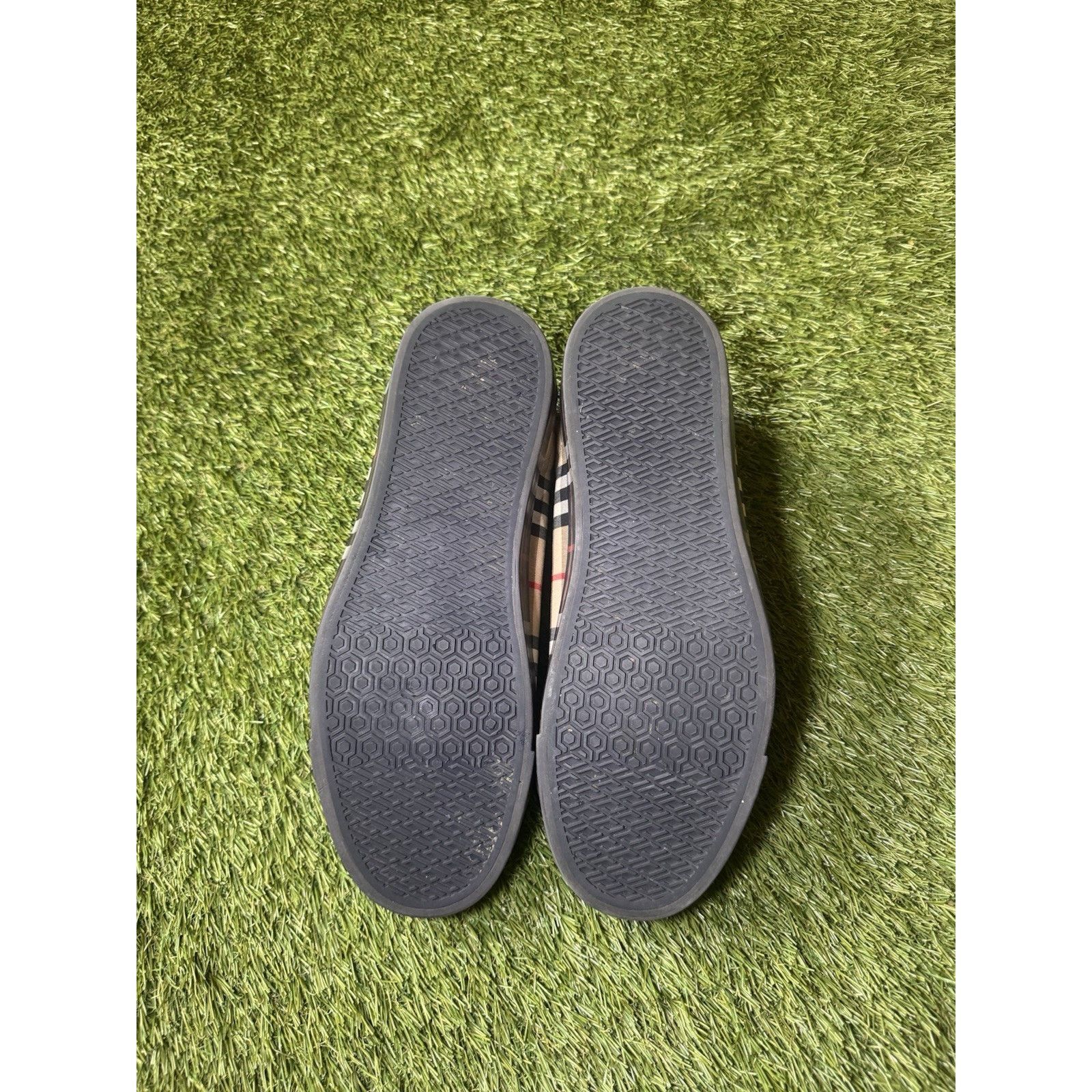 Burberry Authentic Burberry Vintage Check Slip-On Trainers Sneakers Size US 12 / EU 45 - 5 Thumbnail