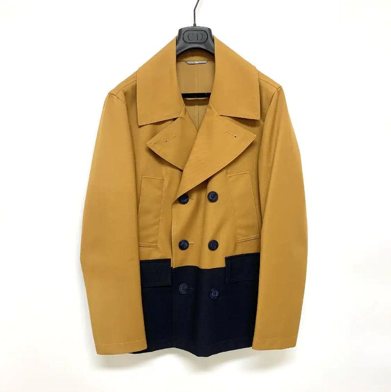 Dior Dior Colorblock Wool Mens Outerwear 0089 Size US M / EU 48-50 / 2 - 1 Thumbnail