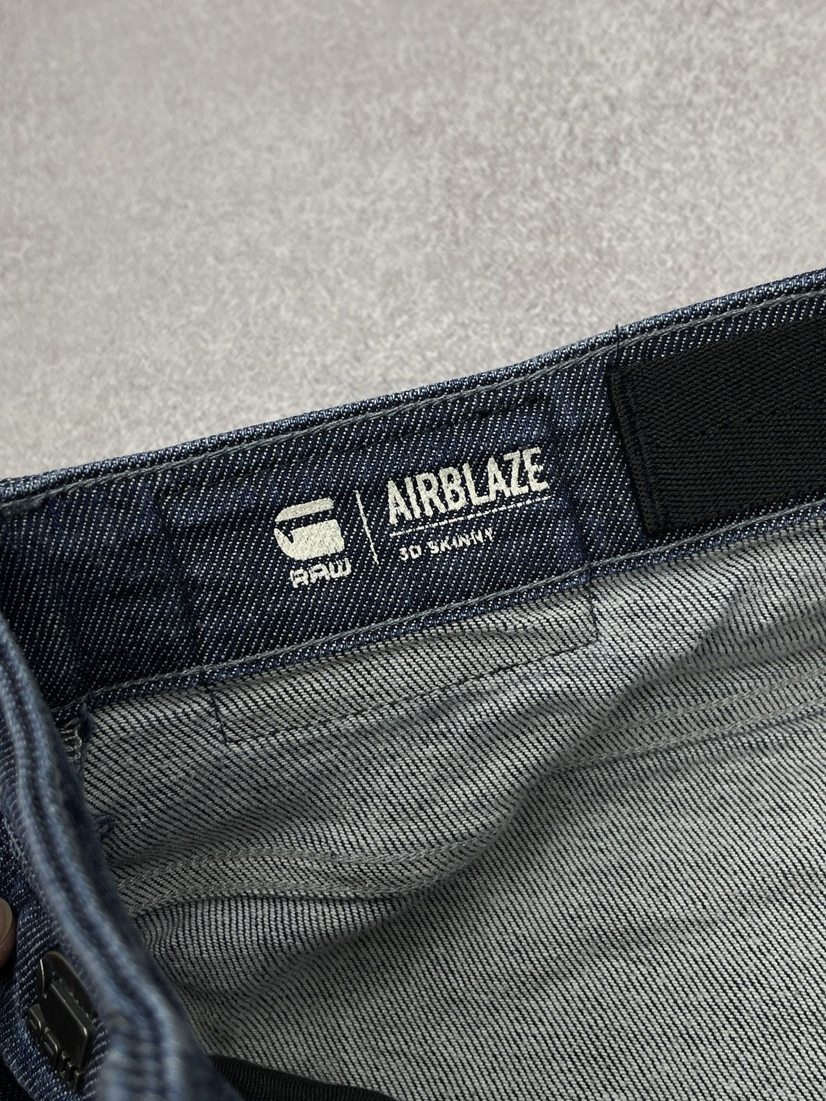 G-Star Vintage G Star Raw Airblaze 3D Premium Denim Jeans Japanese Size US 33 - 16 Thumbnail