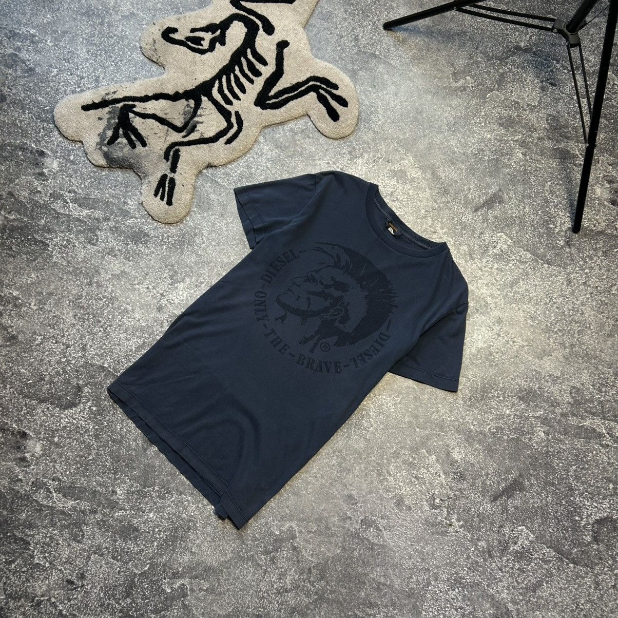 Diesel Designer Diesel Big Basic Logo Streetwear y2k opium tee Size US M / EU 48-50 / 2 - 1 Thumbnail