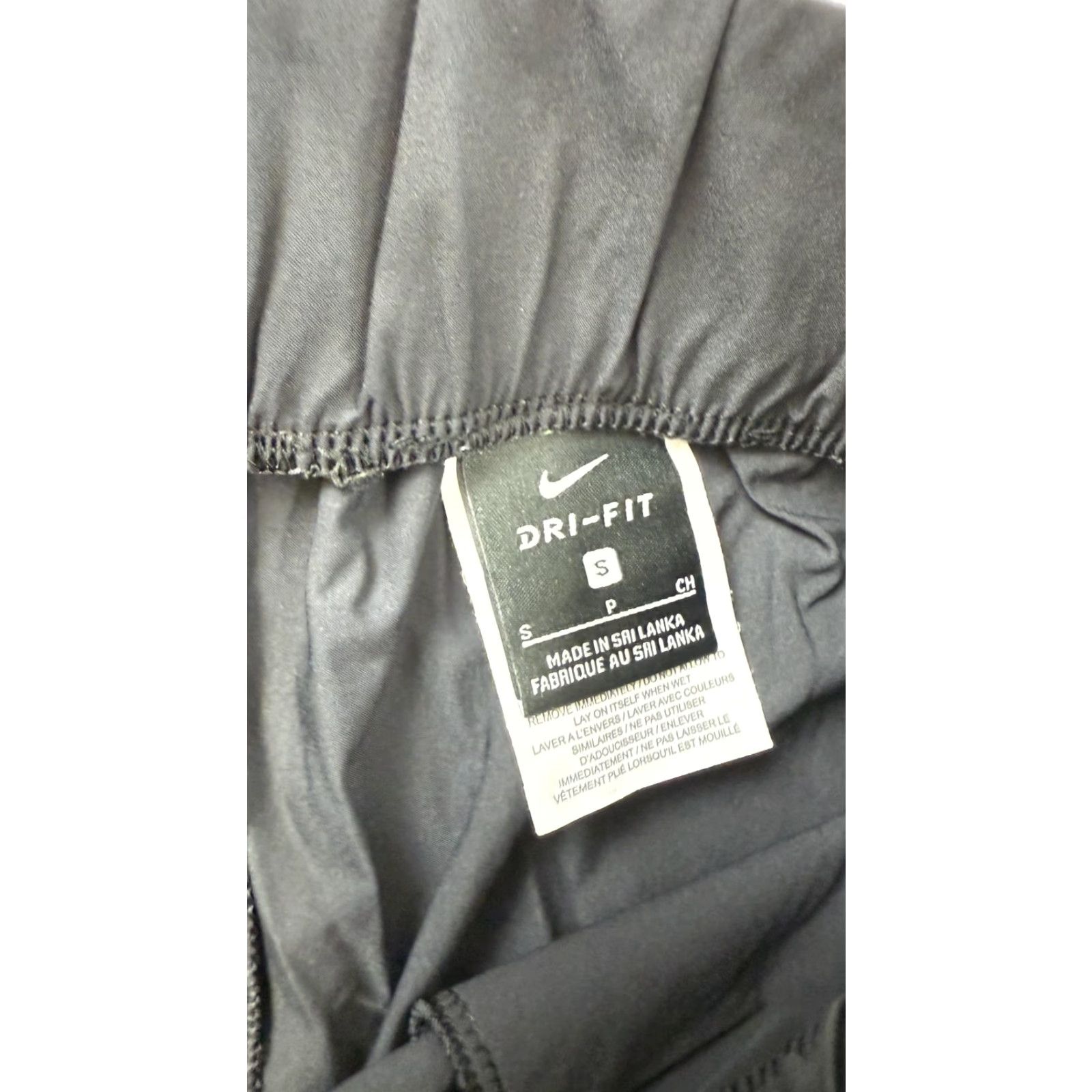 Nike NIKE Dri-FIT Jogger Pants Womens Small Black Athletic Tapered Sports Lightweight Stretch Size 28" / US 6 / IT 42 - 6 Thumbnail