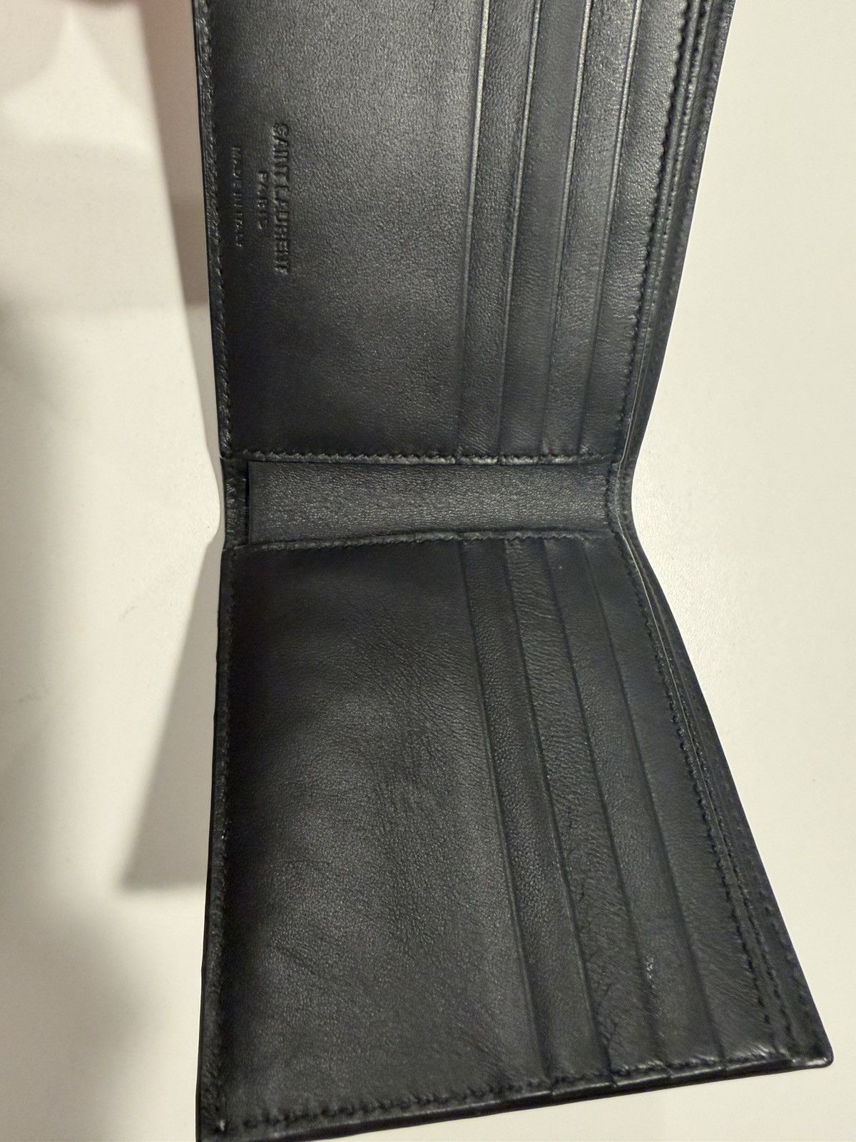 Saint Laurent Paris Saint Laurent mens snake print wallet Size ONE SIZE - 5 Thumbnail