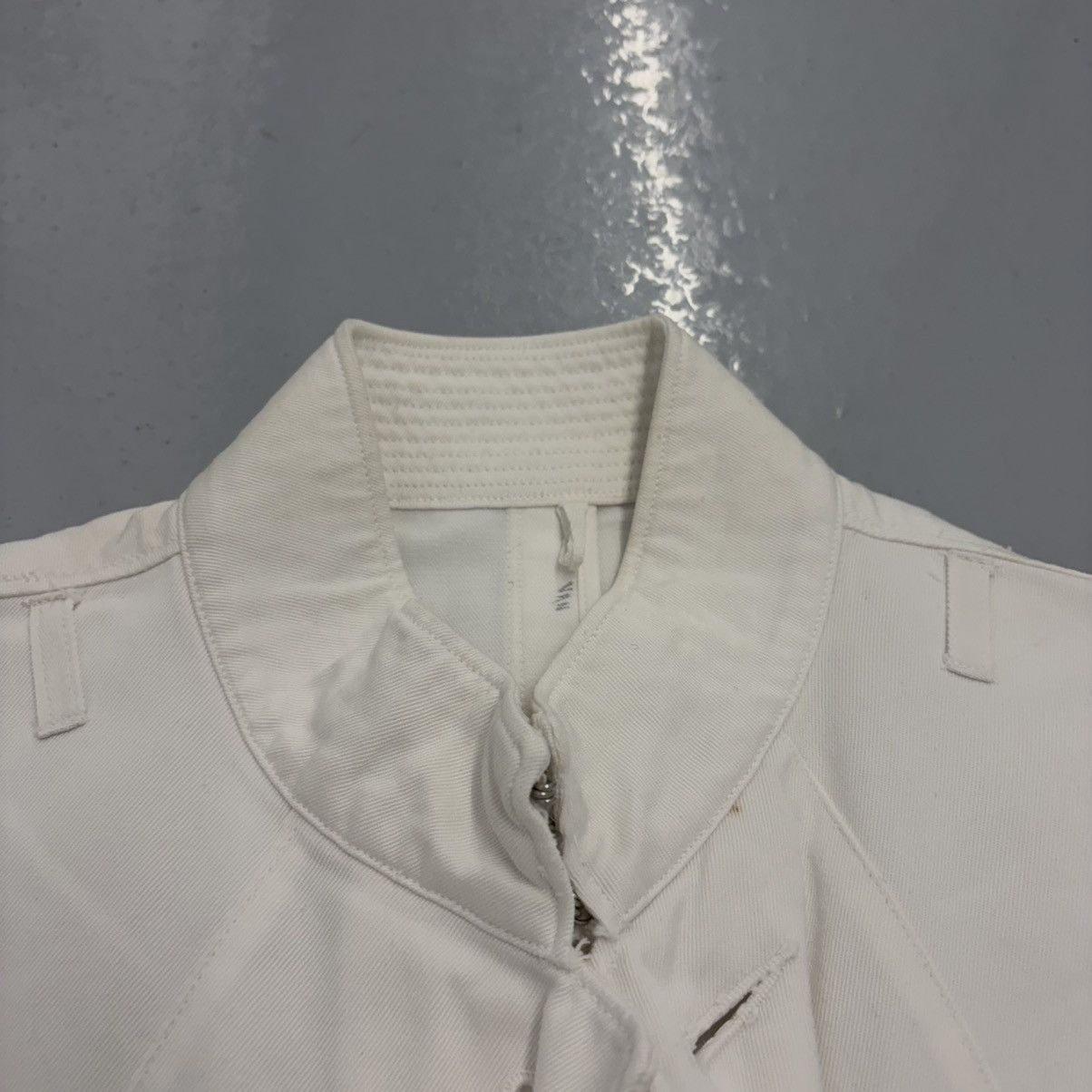 Other Vintage WW2 US Navy White Service Dress Shirt Jacket Size US S / EU 44-46 / 1 - 3 Thumbnail