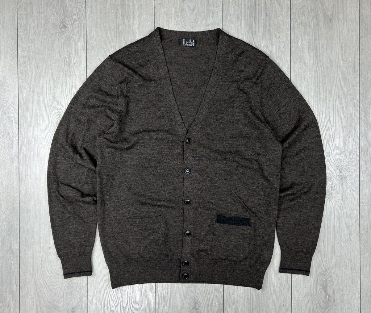 Pal Zileri Lab Pal Zileri Wool Cardigan Size L Size US L / EU 52-54 / 3 - 1 Thumbnail