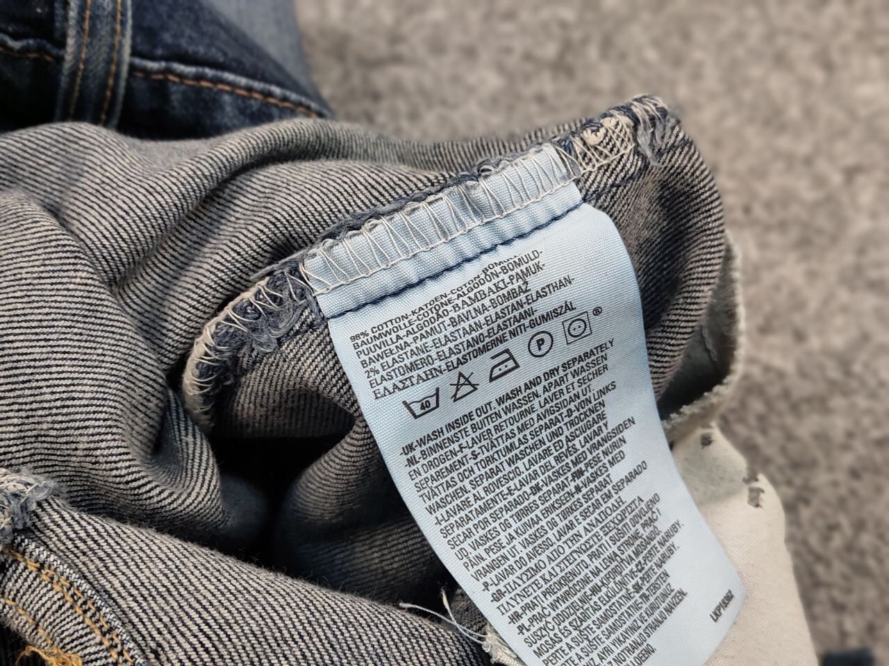 Levi's Vintage 90's levis 529 Distressed Denim flared bootcut Jeans Size 29" - 18 Thumbnail