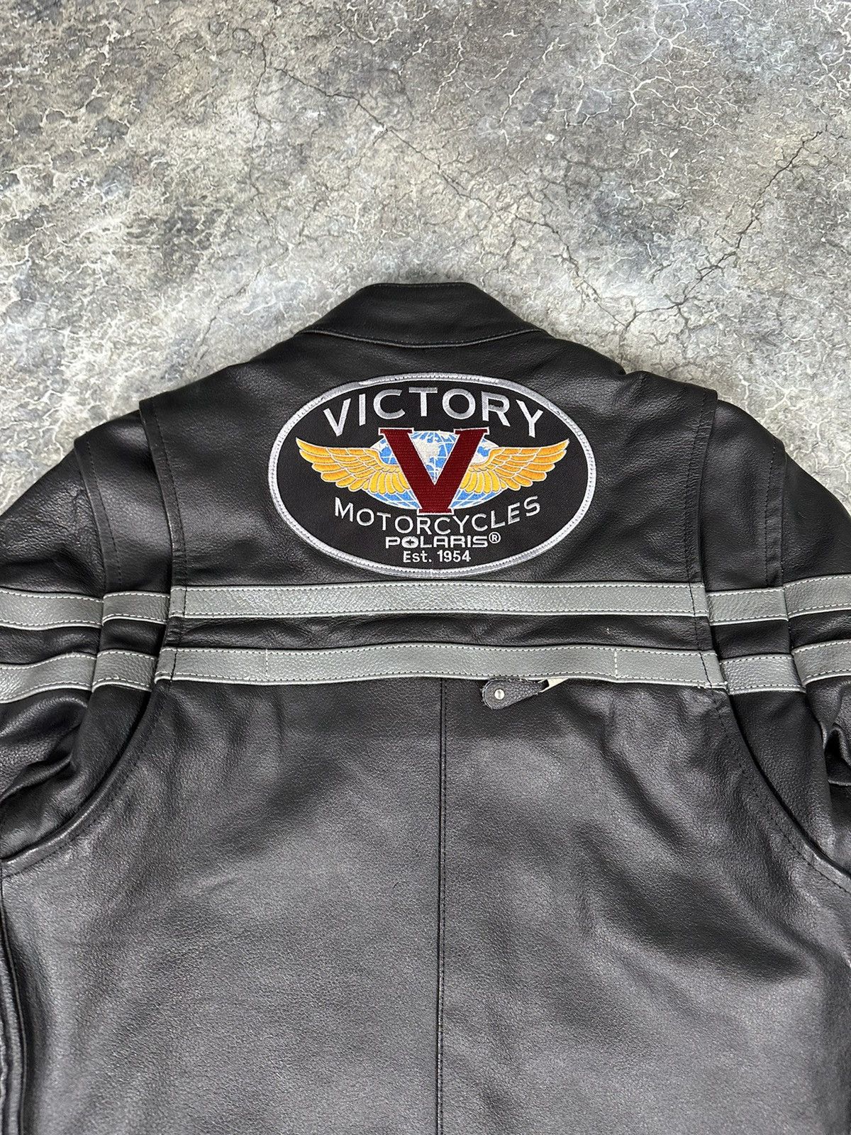 Vintage Vintage Victory Motorcycle Jacket Size US S / EU 44-46 / 1 - 4 Thumbnail