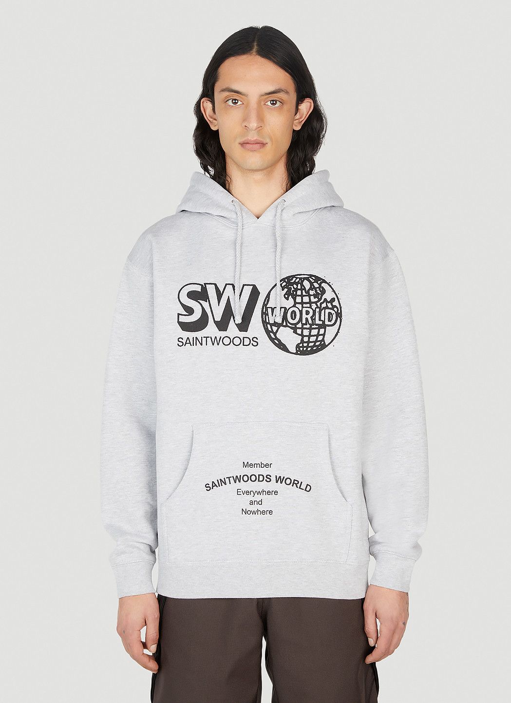 Saintwoods World Member Hooded Sweatshirt Size US M / EU 48-50 / 2 - 1 Thumbnail
