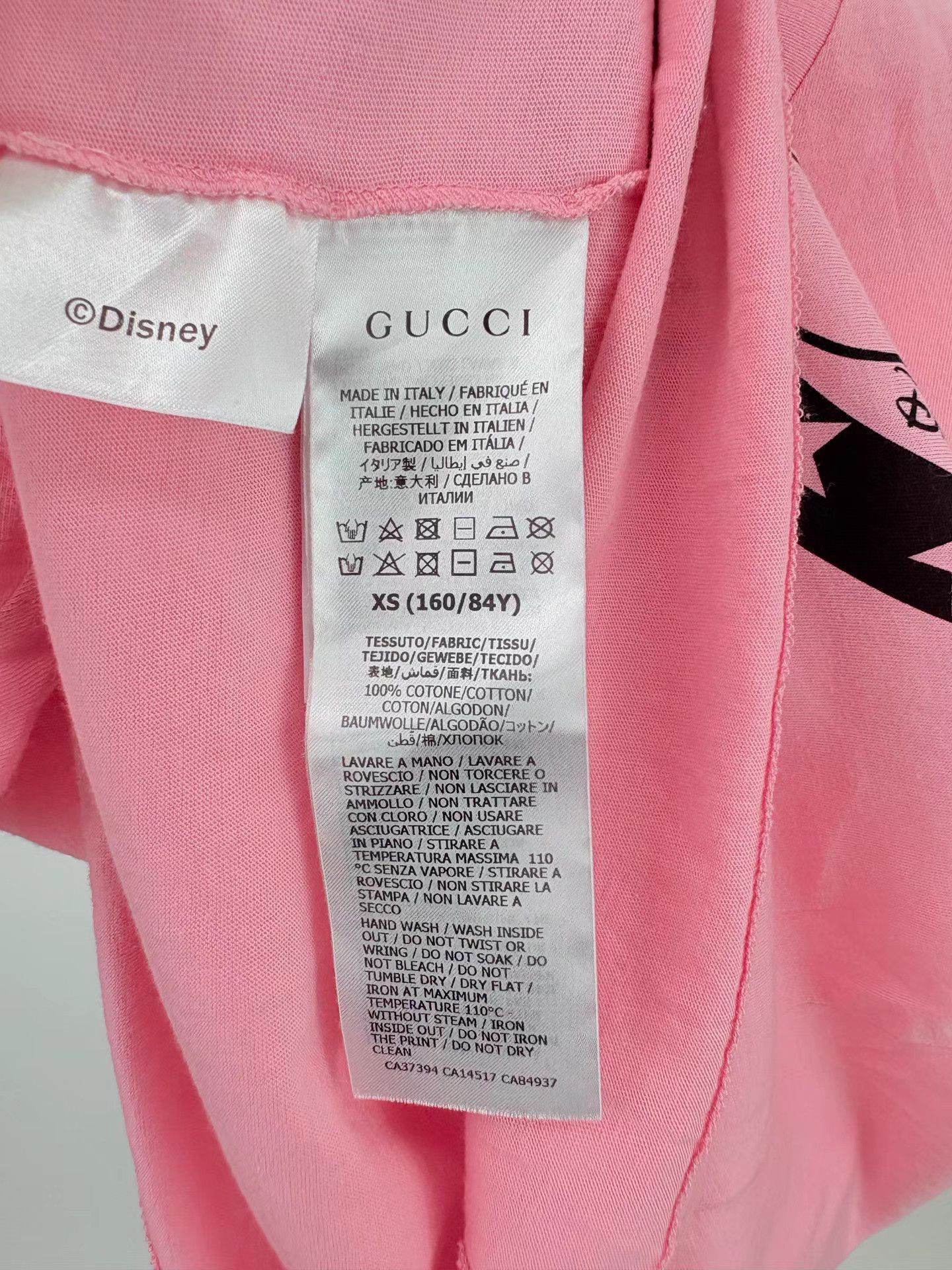 Gucci GUCCI × DISNEY Donald Duck Print Short Sleeve K1 Size XS / US 0-2 / IT 36-38 - 5 Thumbnail