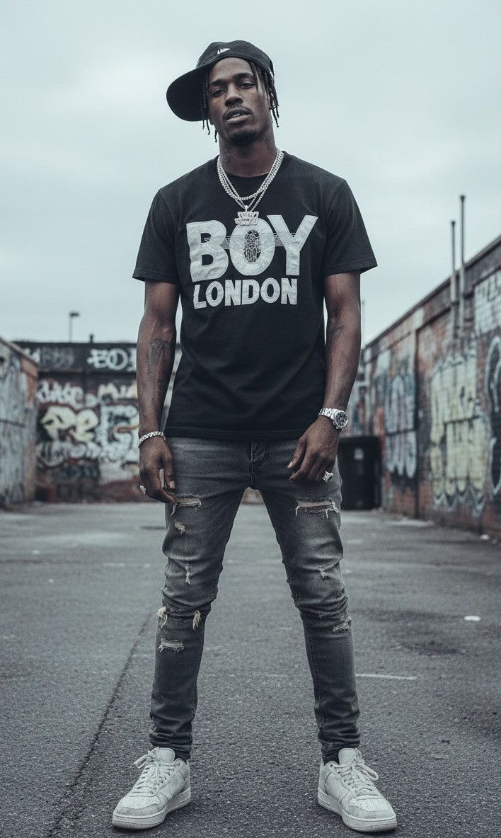 Boy London Boy London Big Spell Silver Streewear Size US S / EU 44-46 / 1 - 2 Thumbnail