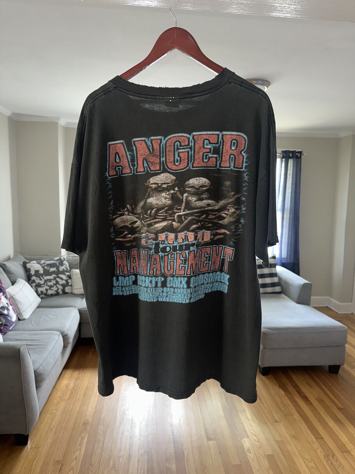 Band Tees × Vintage 2000 Anger Management Tour Tee Size US XL / EU 56 / 4 - 2 Thumbnail