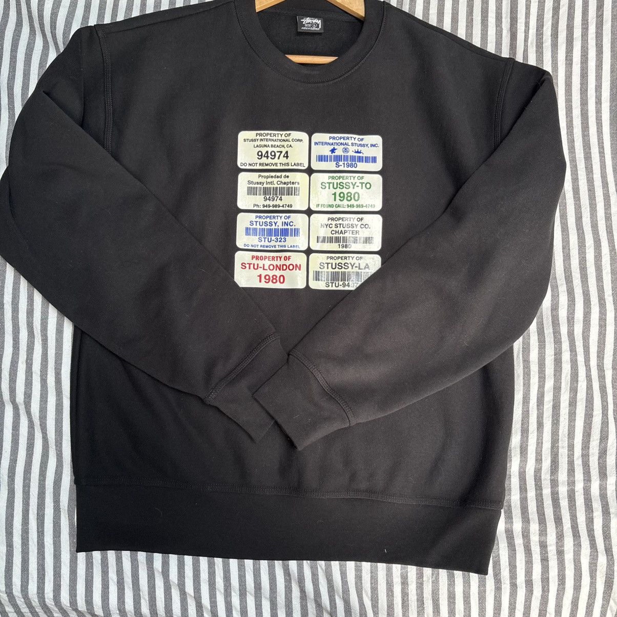 Stussy BLACK STUSSY CREWNECK *WORN ONCE* Size US L / EU 52-54 / 3 - 1 Thumbnail