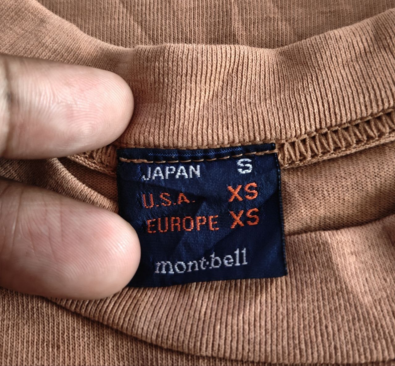 Japanese Brand Vintage Single Stitch Montbell T Size US S / EU 44-46 / 1 - 4 Thumbnail