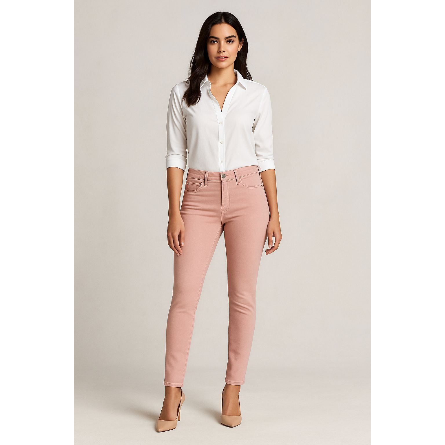 AG Adriano Goldschmied The Abbey Ankle Mid Rise Skinny Pants