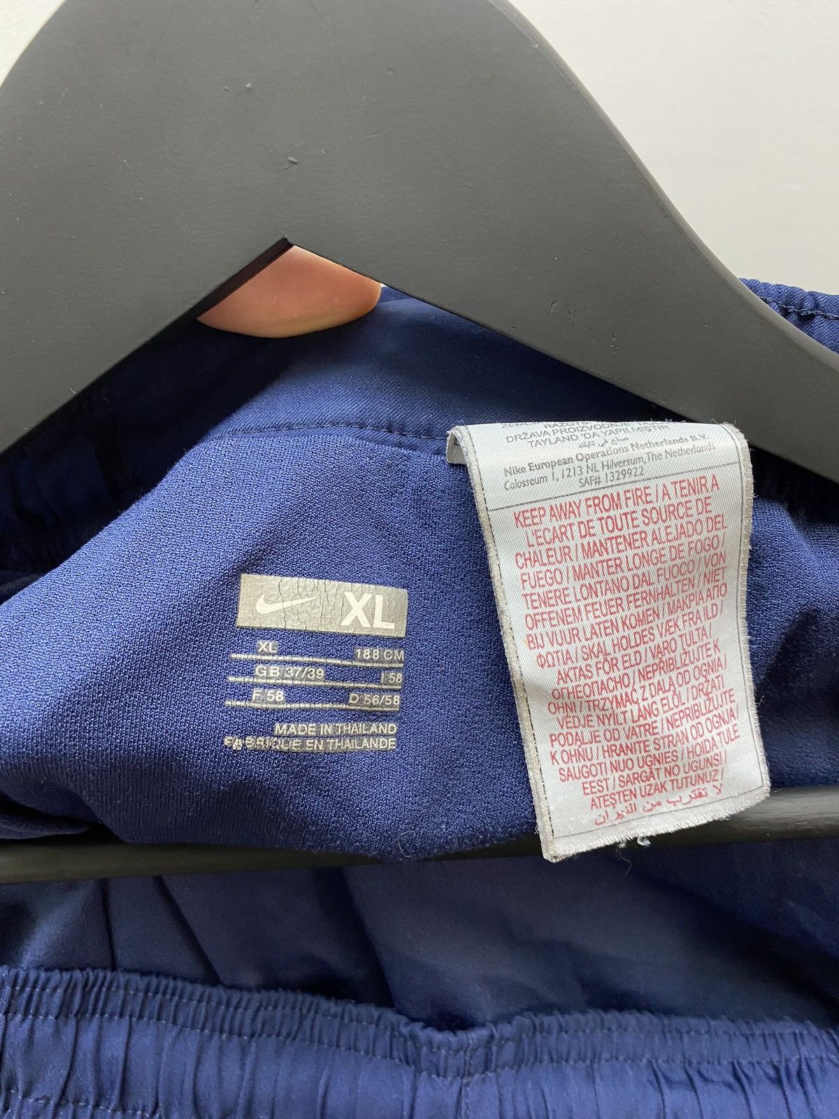 Nike × Vintage Nike Arsenal 2009 2010 Soccer Shorts Football Size US 36 / EU 52 - 15 Thumbnail