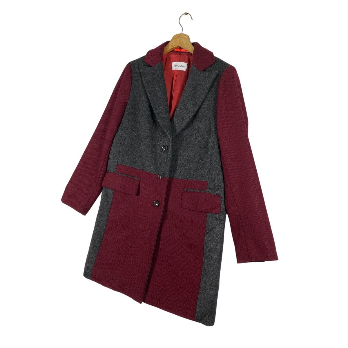 Aquascutum Vintage Aquascutum Wool Long Button Jacket S Size Grey Size US S / EU 44-46 / 1 - 2 Thumbnail