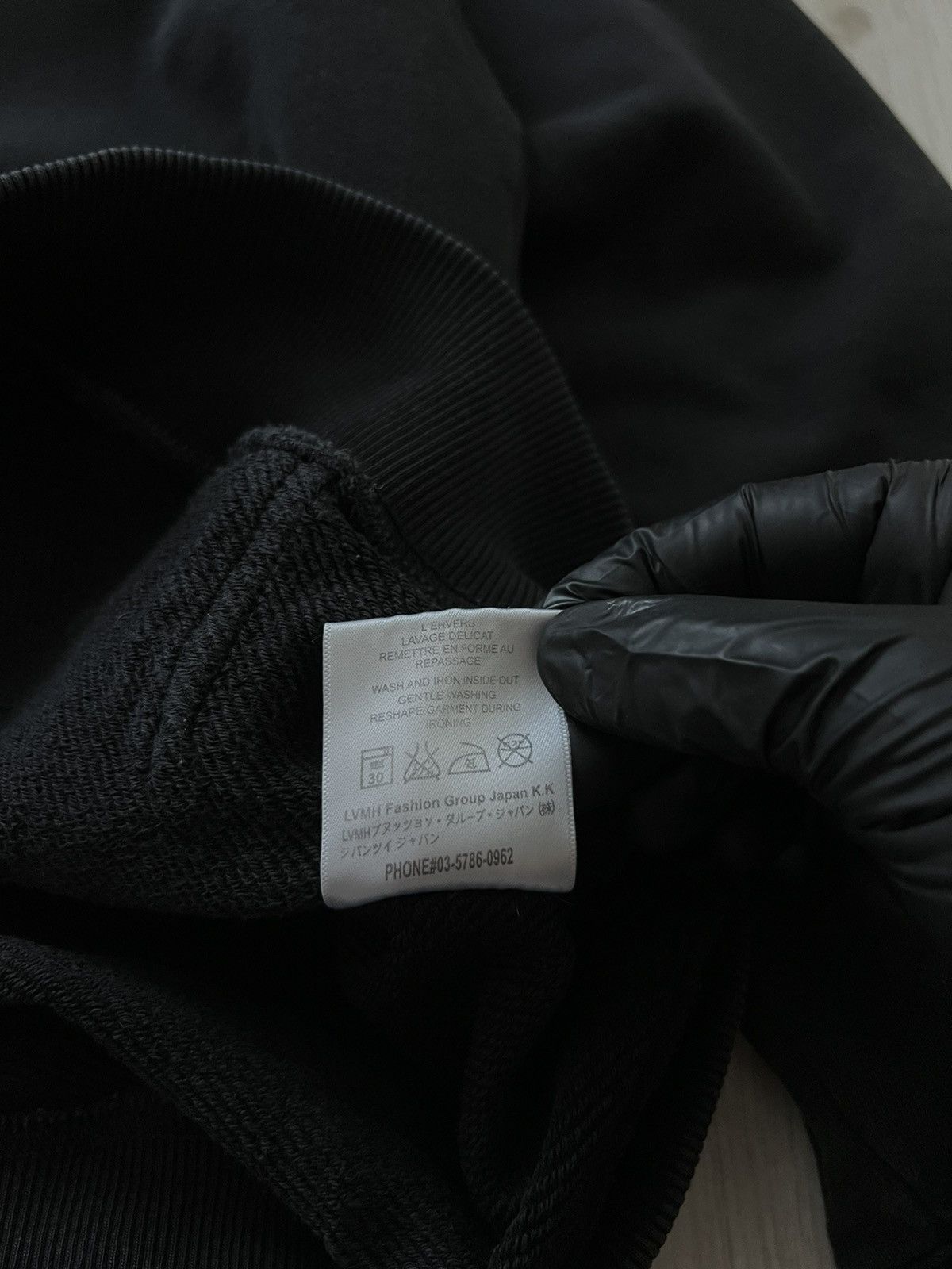 Givenchy GIVENCHY Reflective Faded Back Logo Hooded Sweatshirt Size US L / EU 52-54 / 3 - 16 Thumbnail
