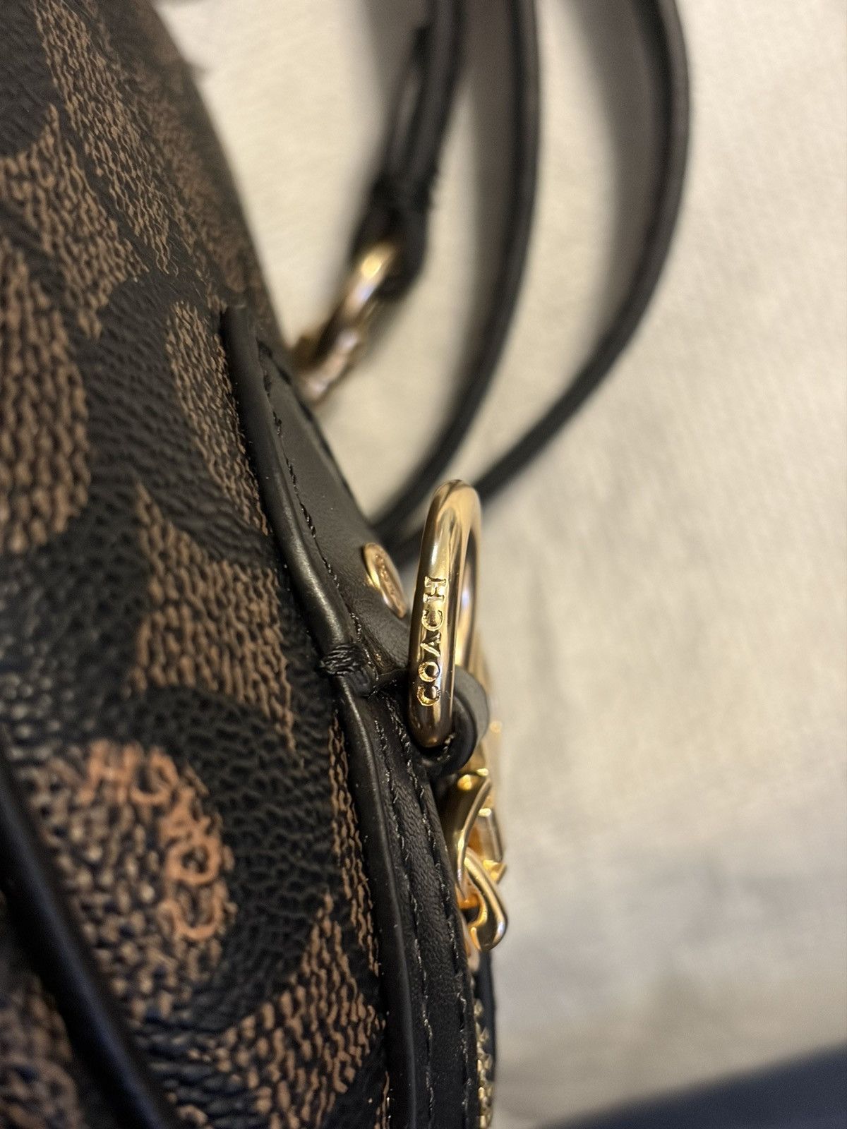 Coach Coach handbag in mini rowan leather Size ONE SIZE - 5 Thumbnail