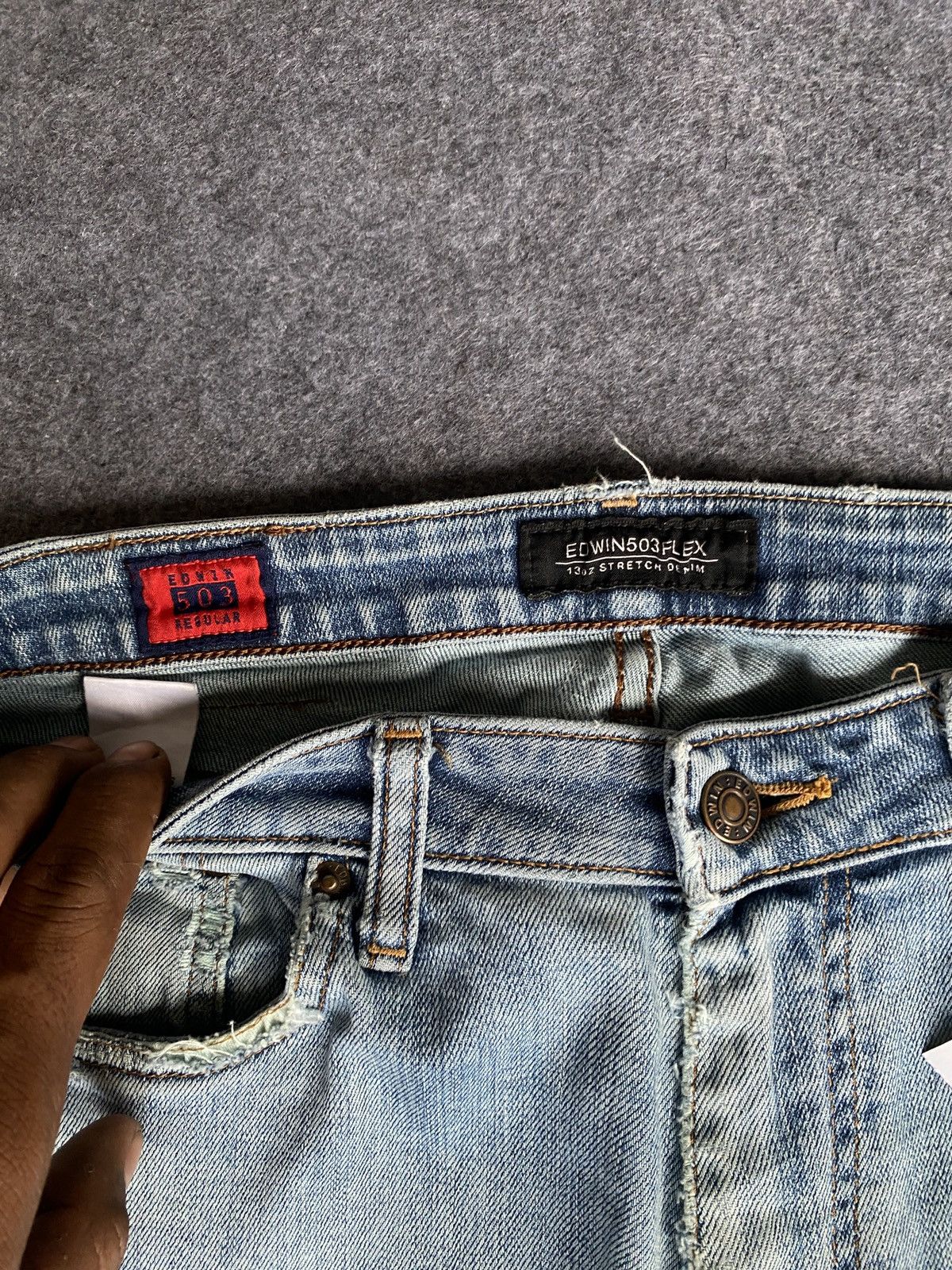 Edwin × Hysteric Glamour × PPFM Vintage edwin 503 flex denim Size US 31 - 6 Thumbnail