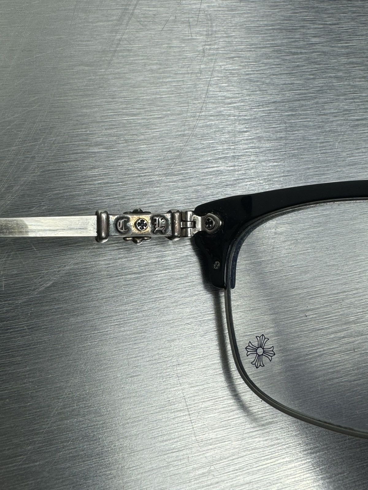 Chrome Hearts Chrome Hearts Bonennoisseur II Glasses Size ONE SIZE - 17 Thumbnail
