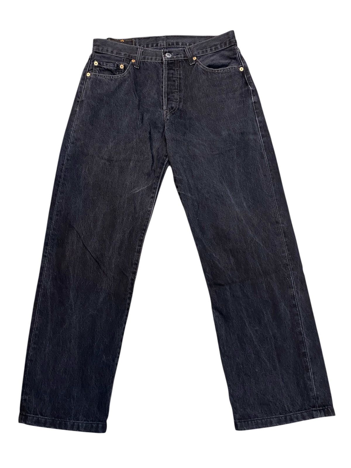 Levi's Levi's 501 black jeans wash Size US 31 - 1 Thumbnail