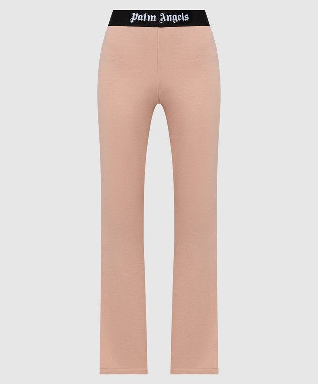 Palm Angels o1y1125 Sweatpant in Salmon Pink/Black Size 27" / US 4 / IT 40 - 1 Thumbnail