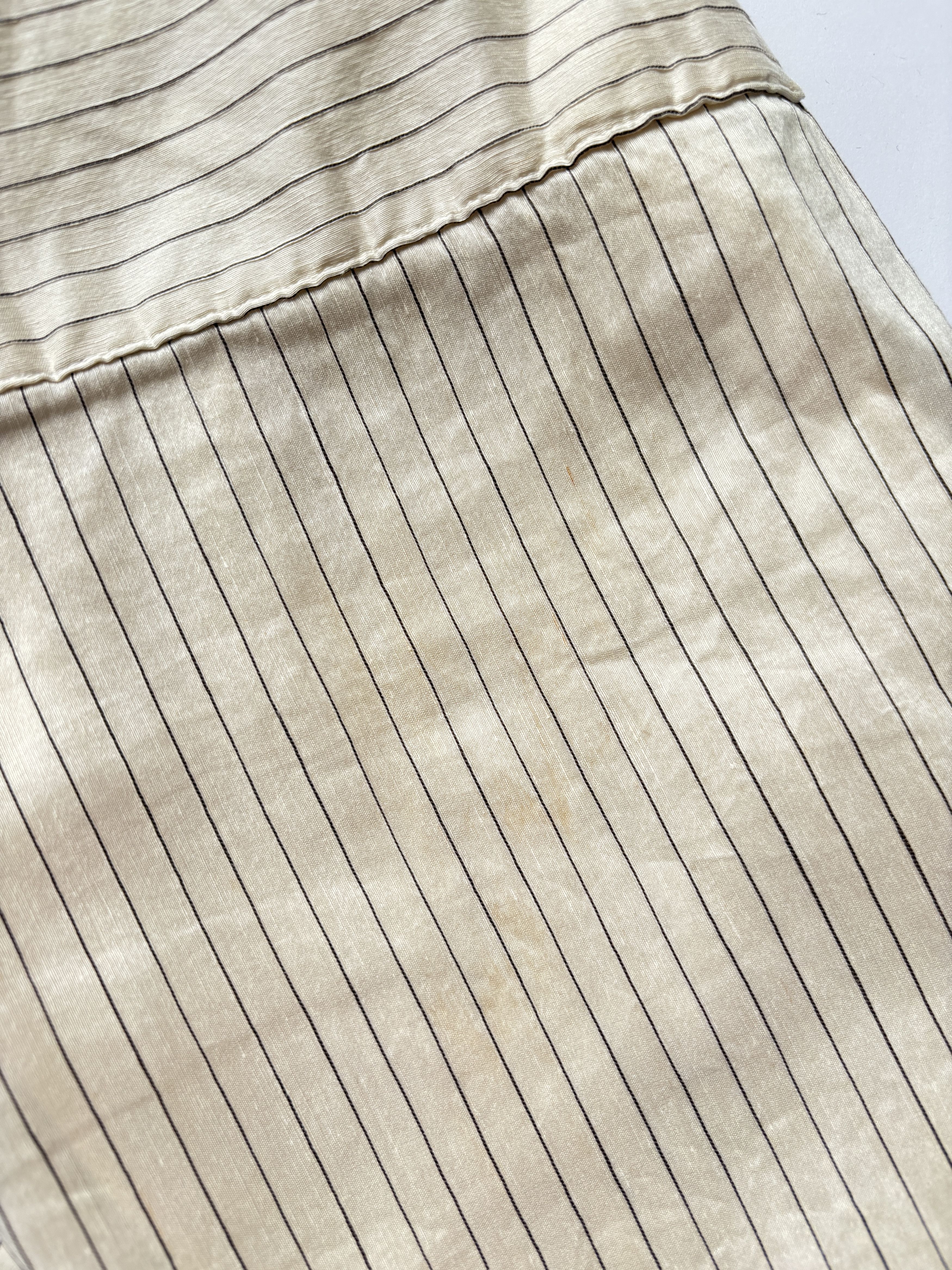 Dior ⚡️QUICK SALE⚡️Dior Cream and Black Pinstriped Bomber Size US S / EU 44-46 / 1 - 8 Thumbnail