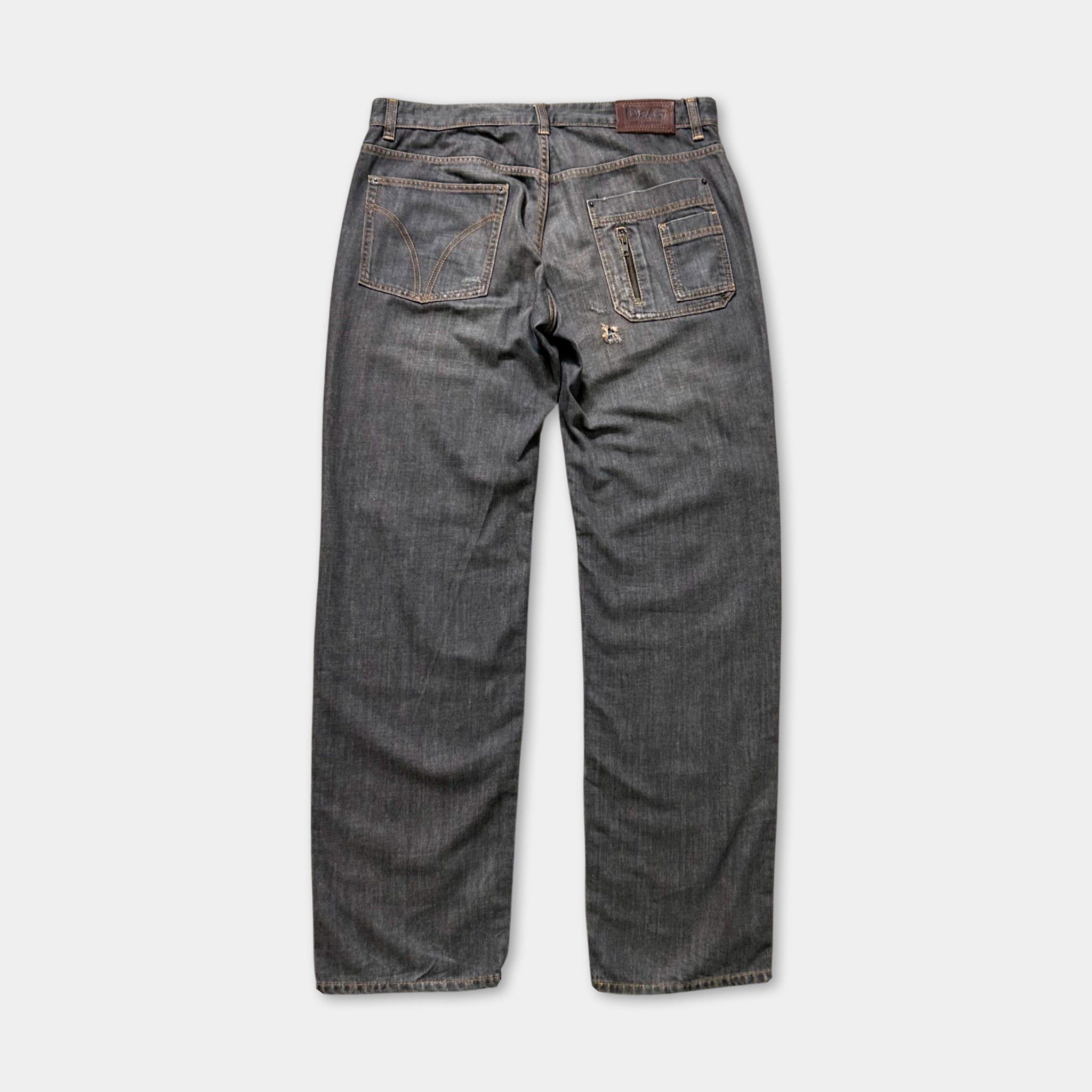 Dolce & Gabbana Dolce & Gabbana Work Baggy Pants Size US 43 - 5 Thumbnail