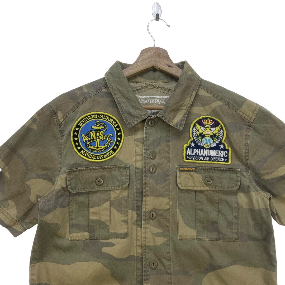 Alphanumeric Southern California USA Flag Eagle Logo Utility Shirt Size US S / EU 44-46 / 1 - 8 Thumbnail