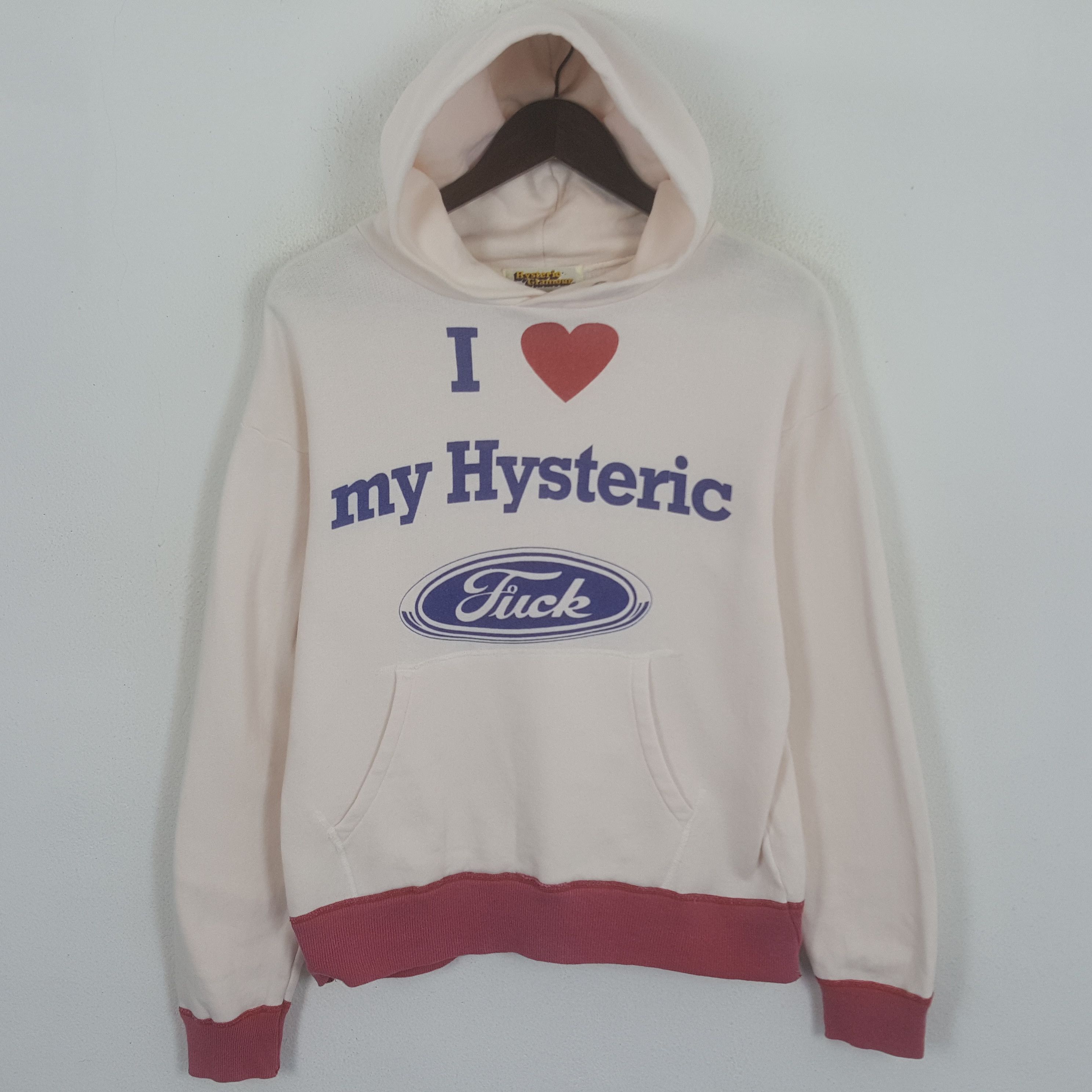 Vintage I Love My Hysteric Glamour Sweatshirt Hoodies