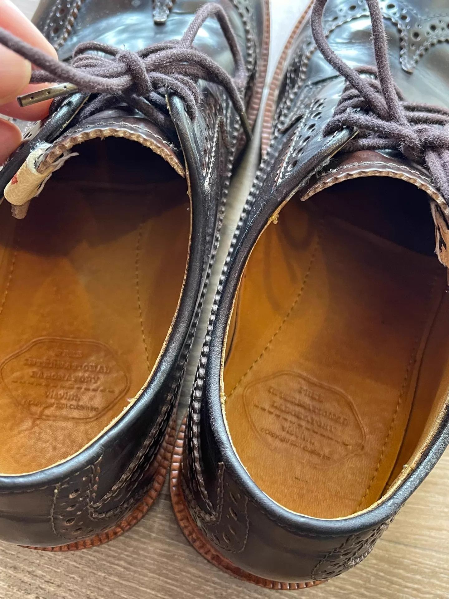 Visvim visvim patraician-wtfolk Cowhide Carved V-Sole Brown 9 Size US 9 / EU 42 - 7 Thumbnail