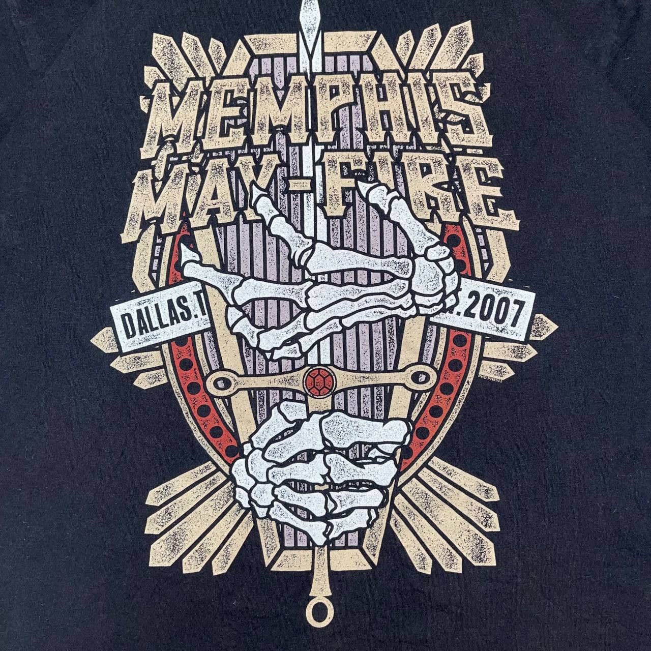 Vintage Vintge x Band Tee RARE PRINT MEMPHIS MAY FIRE DALLAS SZ M Size US M / EU 48-50 / 2 - 7 Thumbnail
