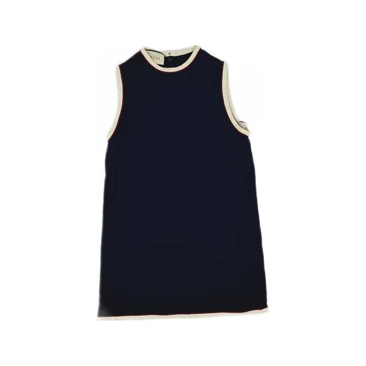 Gucci Gucci Sleeveless Round Neck Dress in Dark Blue-2507 Size S / US 4 / IT 40 - 8 Thumbnail