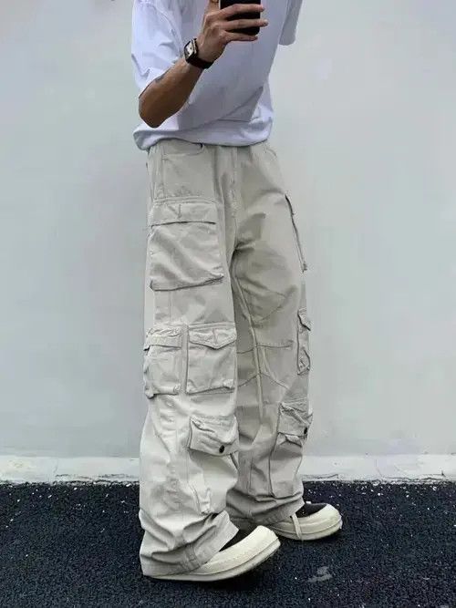 Japanese Brand Unisex Loose Casual Spring Cargo pants Size US 36 / EU 52 - 1 Thumbnail