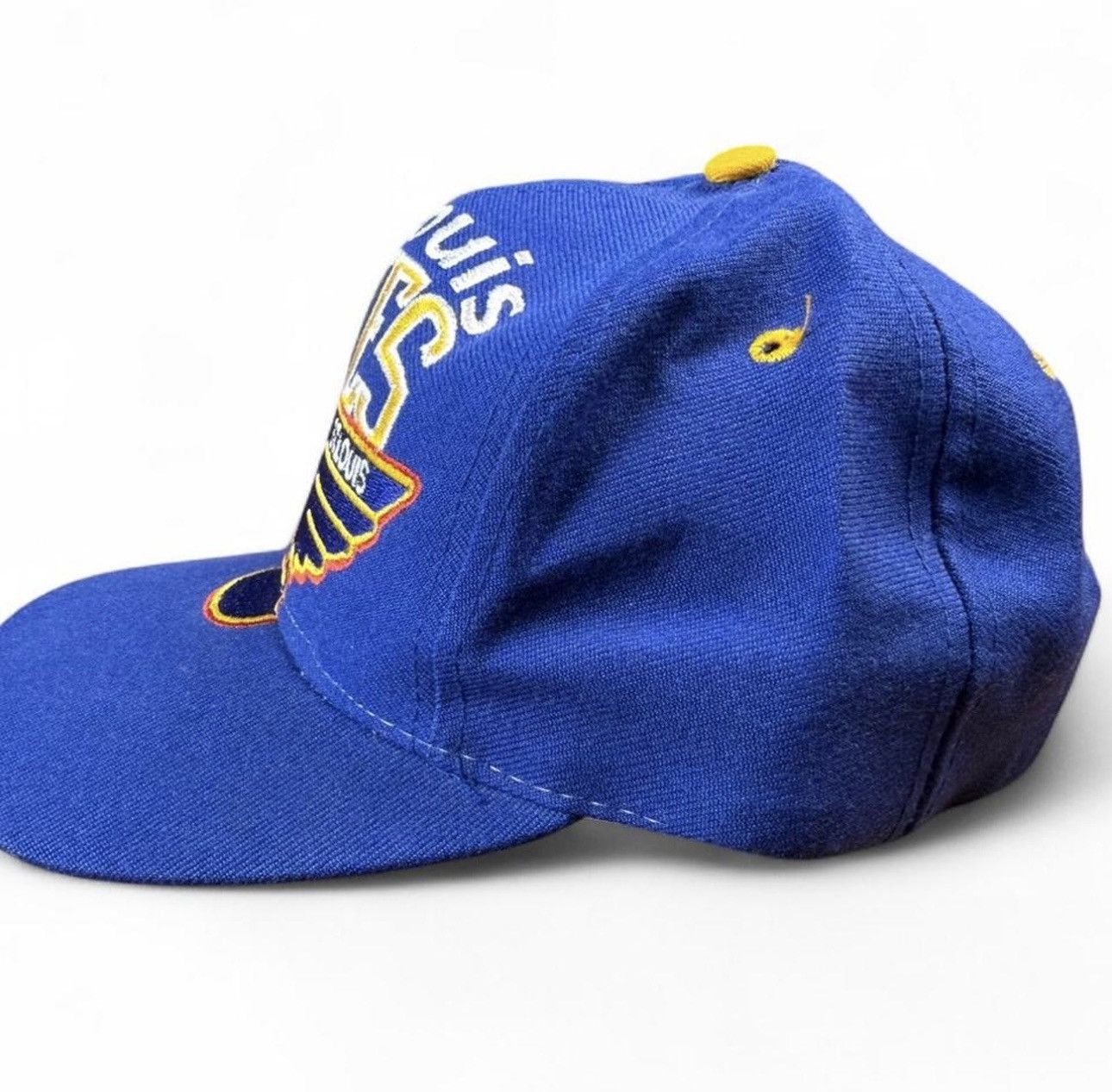 NHL Rare 90s NHL St. Louis Blues "The Game" Big Logo Snapback Size ONE SIZE - 2 Thumbnail
