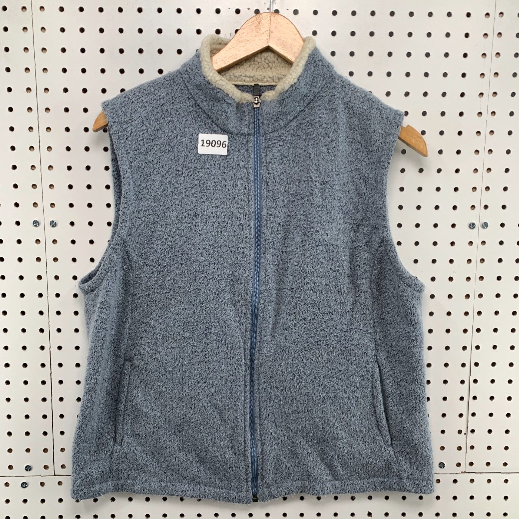 Vintage Kuhl Fleece Jacket Full Zip Vest Womens Blue Sherpa Collar Size Large L 19.5x23 Jacket Outdoor Womens Size L / US 10 / IT 46 - 6 Thumbnail