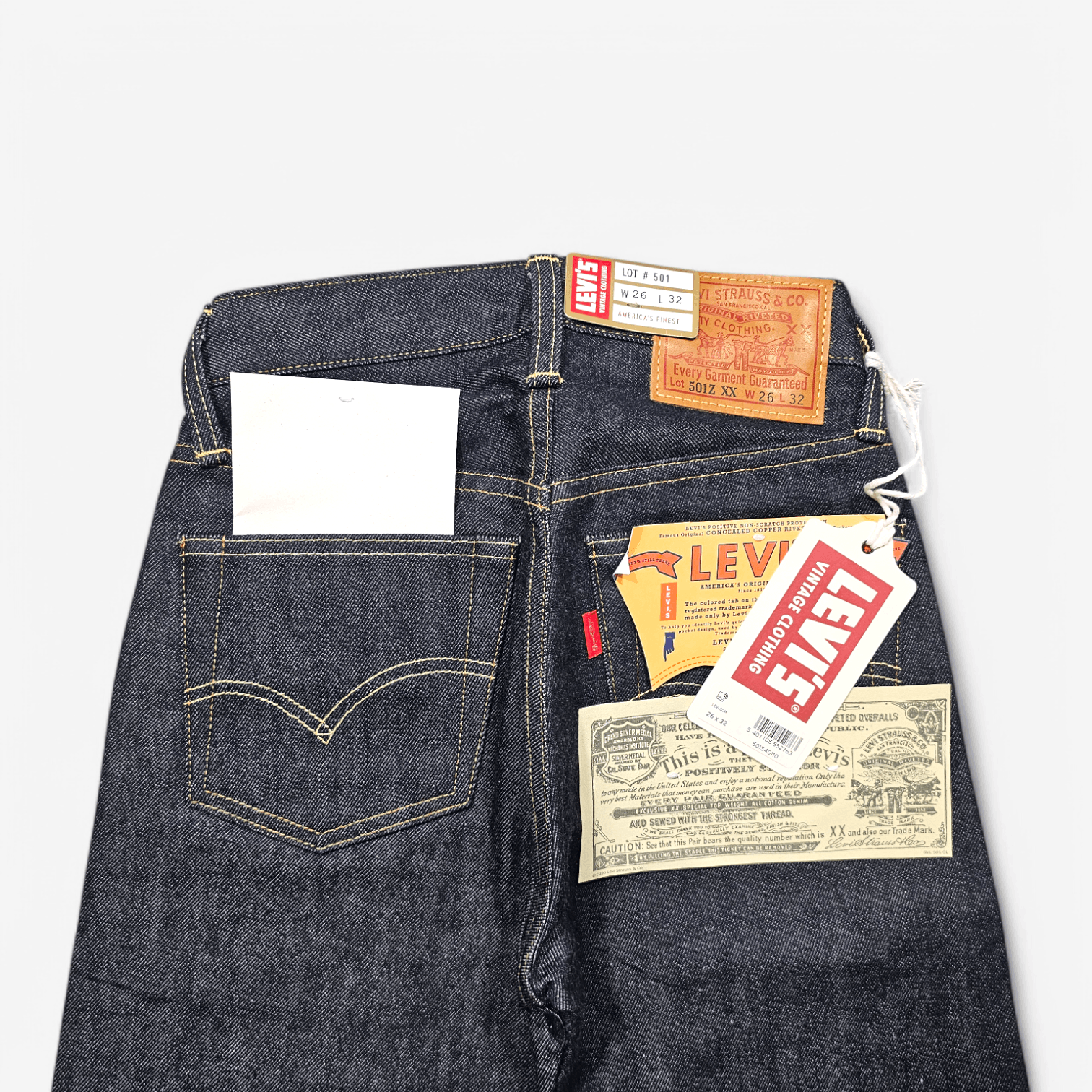 Levi's Vintage Clothing Levi's Vintage Clothing 1954 501 Selvedge Big E Japan Made Size 26" / US 2 / IT 38 - 7 Thumbnail