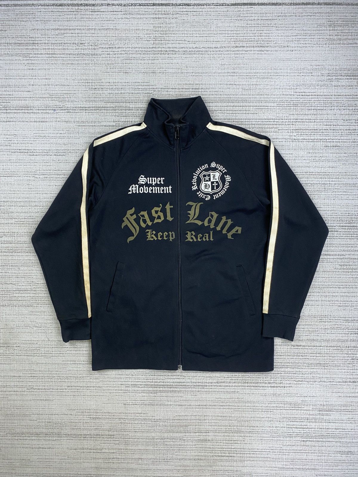 14th Addiction × If Six Was Nine × Vintage Vintage L’Garage Excite Revolution Poem Japan Brand Jacket Size US M / EU 48-50 / 2 - 2 Thumbnail