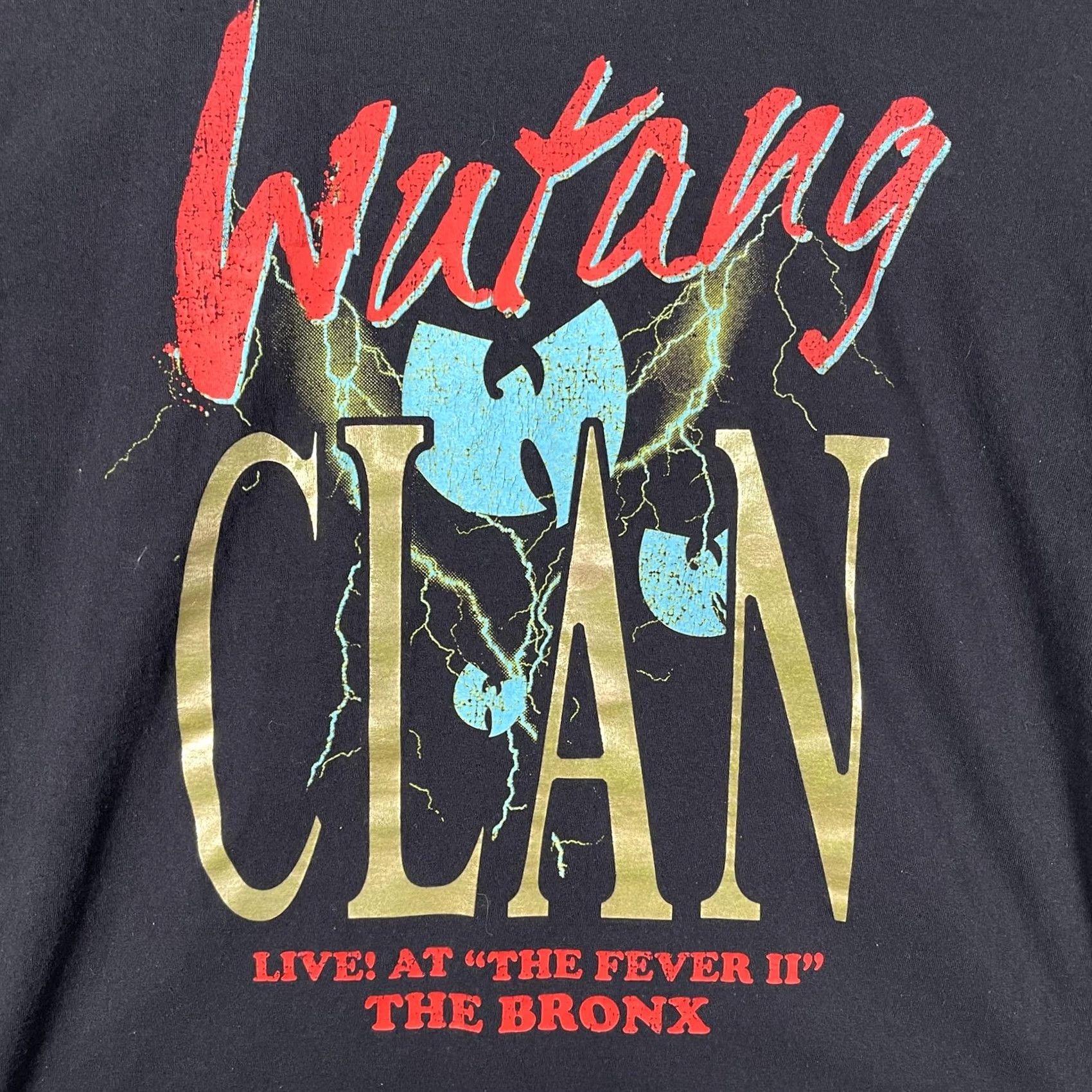 Vintage VINTAGE Wu-Tang Clan Shirt Mens XL Black Live At The Fever II Bronx Hip Hop Tee Size US XL / EU 56 / 4 - 3 Thumbnail