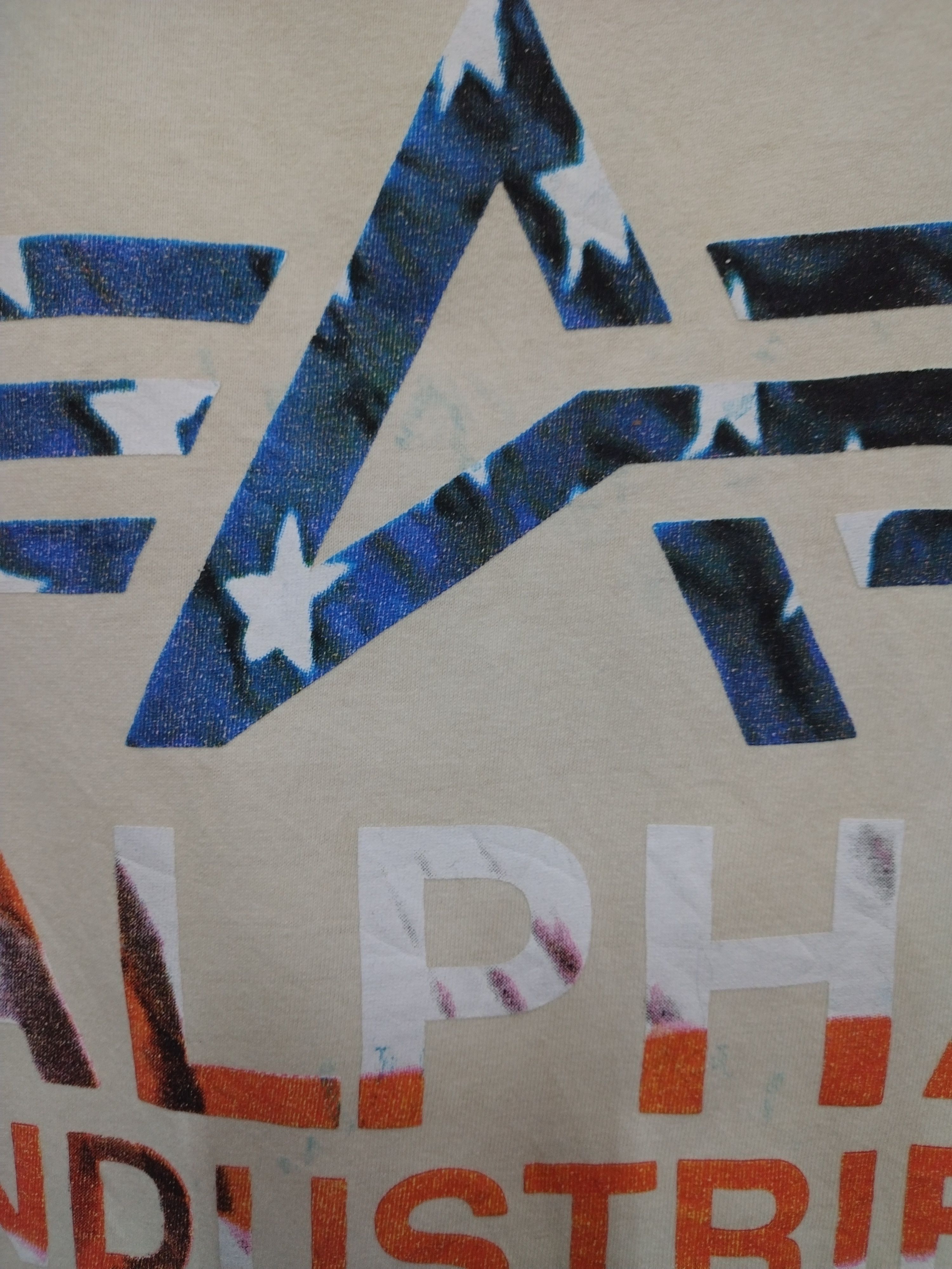 Alpha Industries × Japanese Brand Awesome design 🔥ALPHA INDUSTRIES🔥US Military Tshirt Size US L / EU 52-54 / 3 - 5 Thumbnail