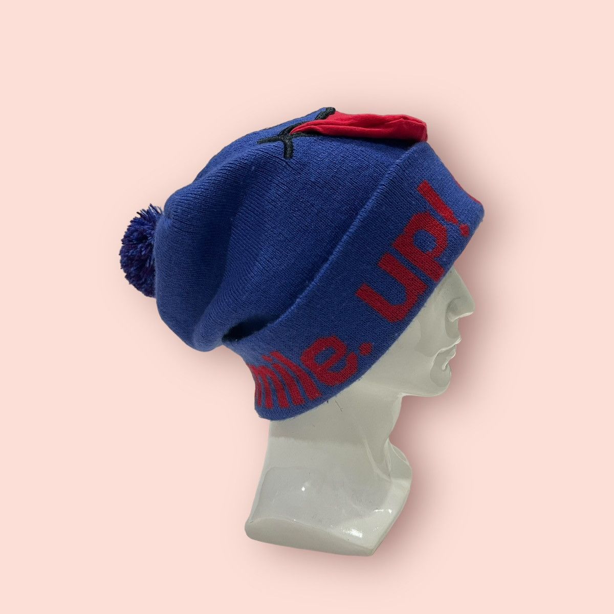 Hysteric Glamour × Japanese Brand VINTAGE UP SMILE JAPAN BEANIE Size ONE SIZE - 17 Thumbnail