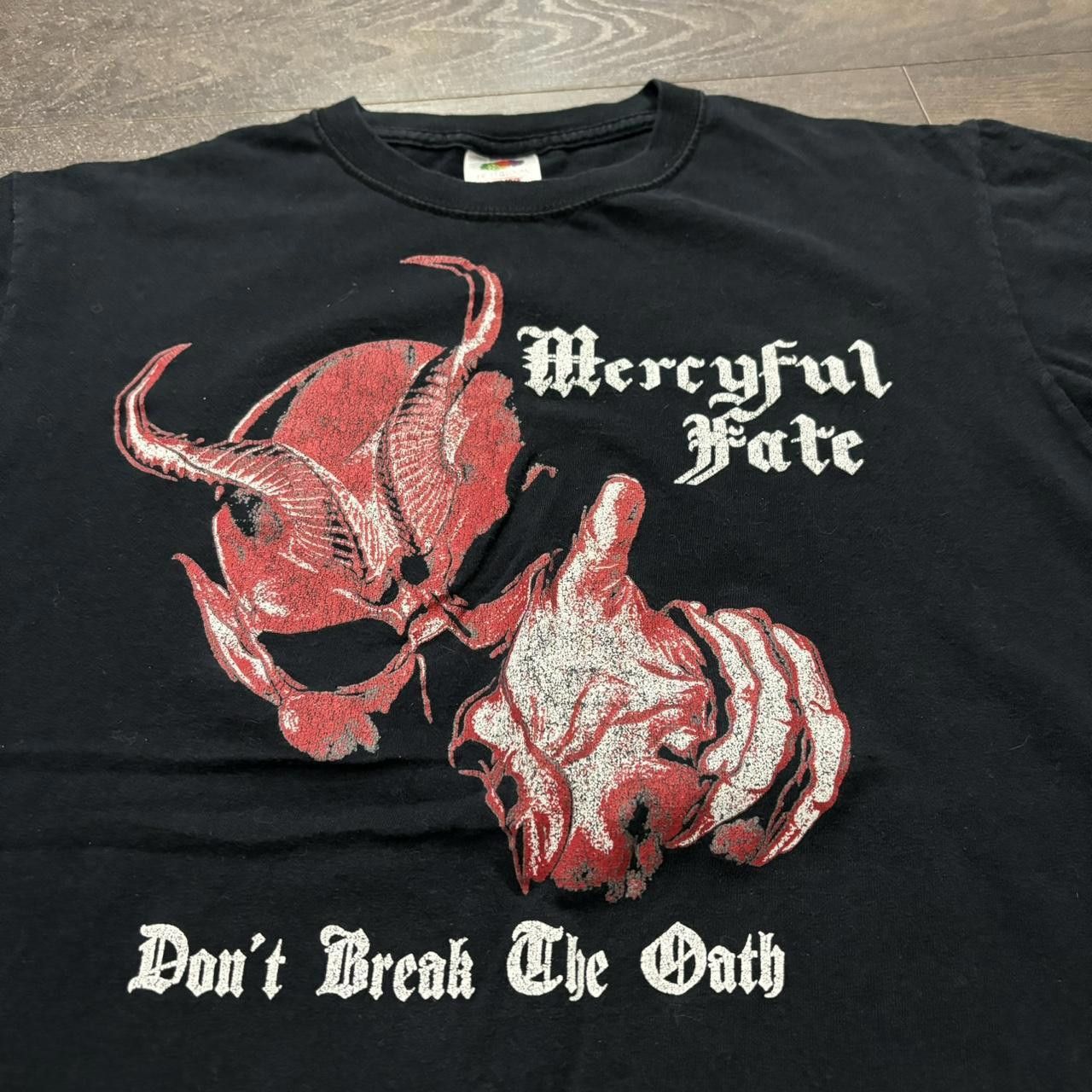 Designer Vintage merciful fate don’t break the oath t shirt 00s M Size US M / EU 48-50 / 2 - 2 Thumbnail