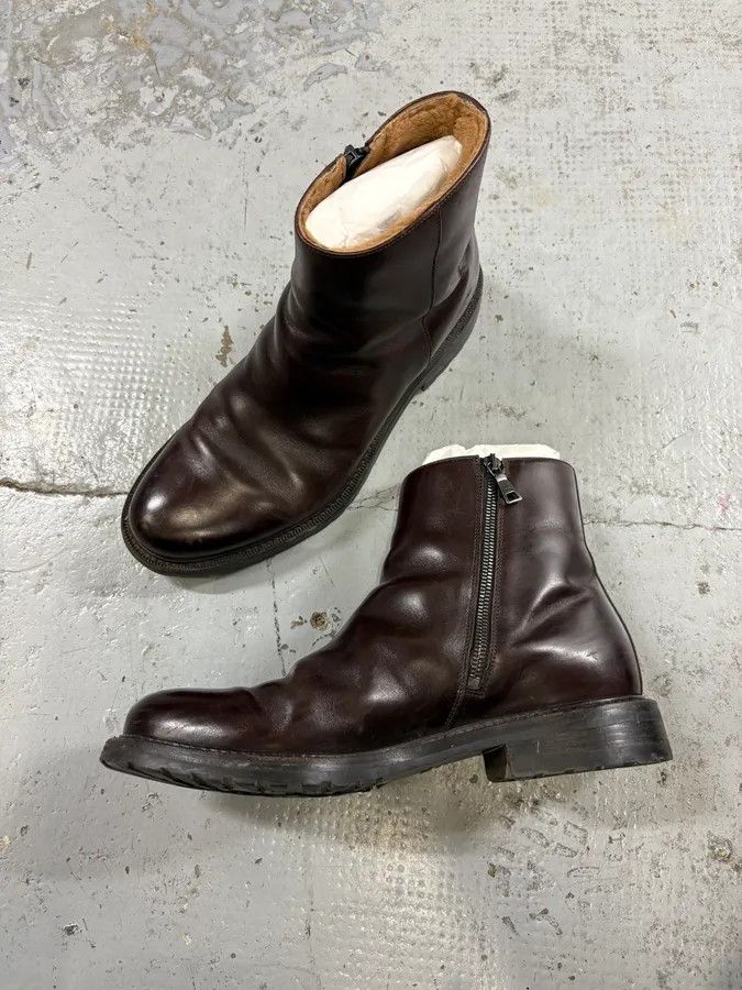 Prada Prada Brown Classy Leather Chelsea Boots Size US 8 / EU 41 - 6 Thumbnail