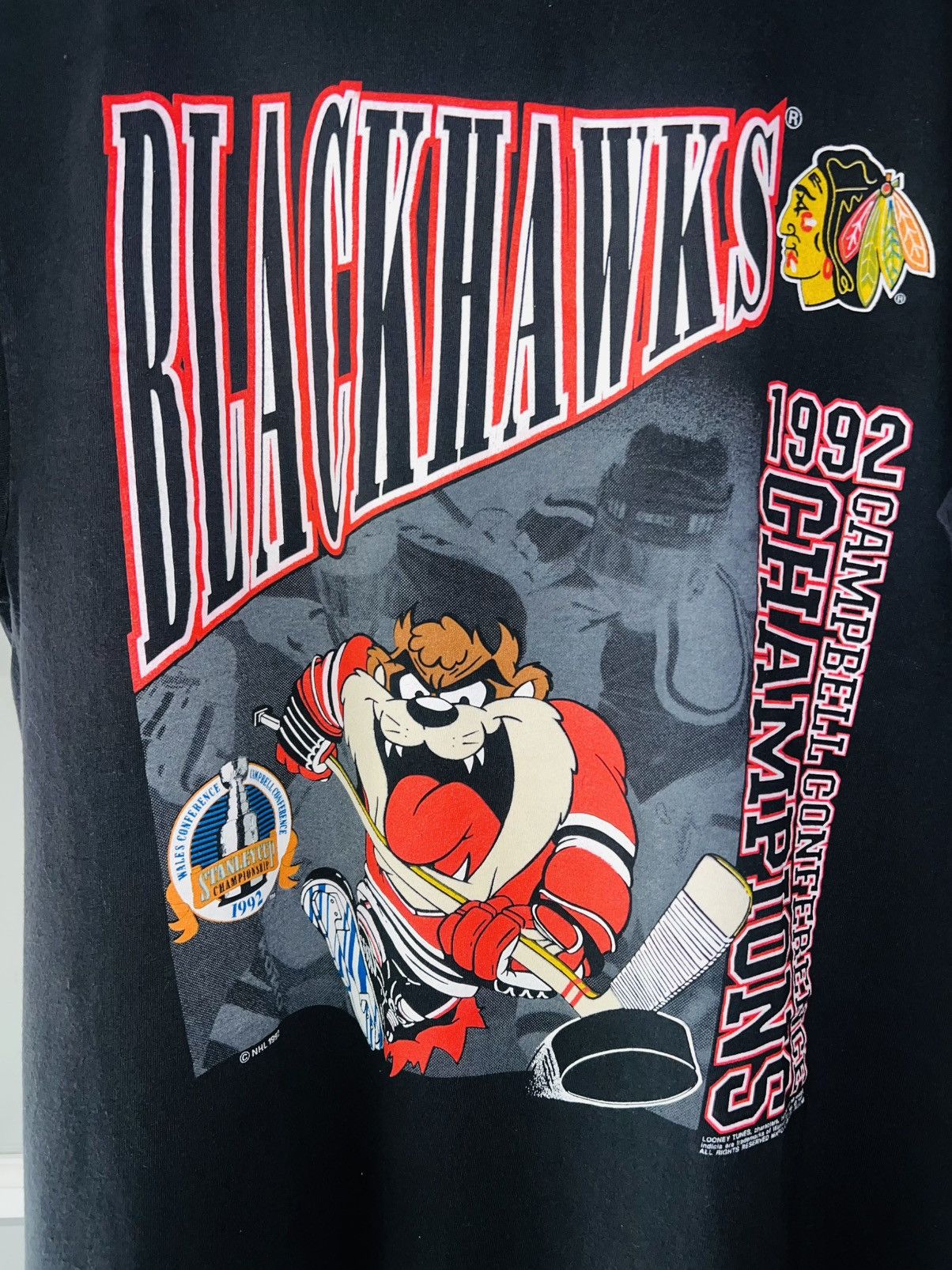 Changes VTG 1992 Chicago Blackhawks Championship ‘TAZ’ USA Tee Size US XL / EU 56 / 4 - 4 Thumbnail