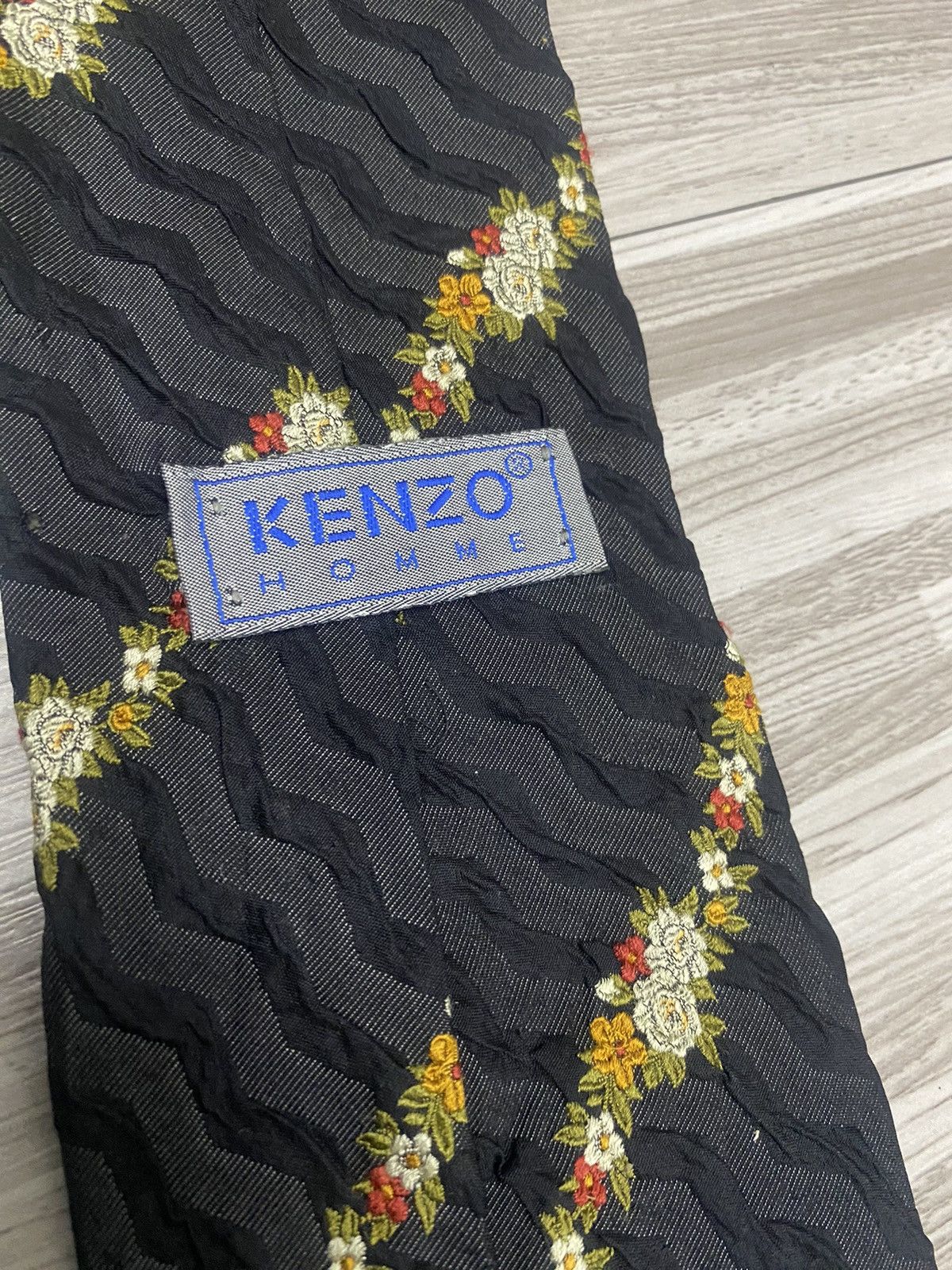 Kenzo Made in Italy Kenzo Homme Silk Ties Size ONE SIZE - 5 Thumbnail