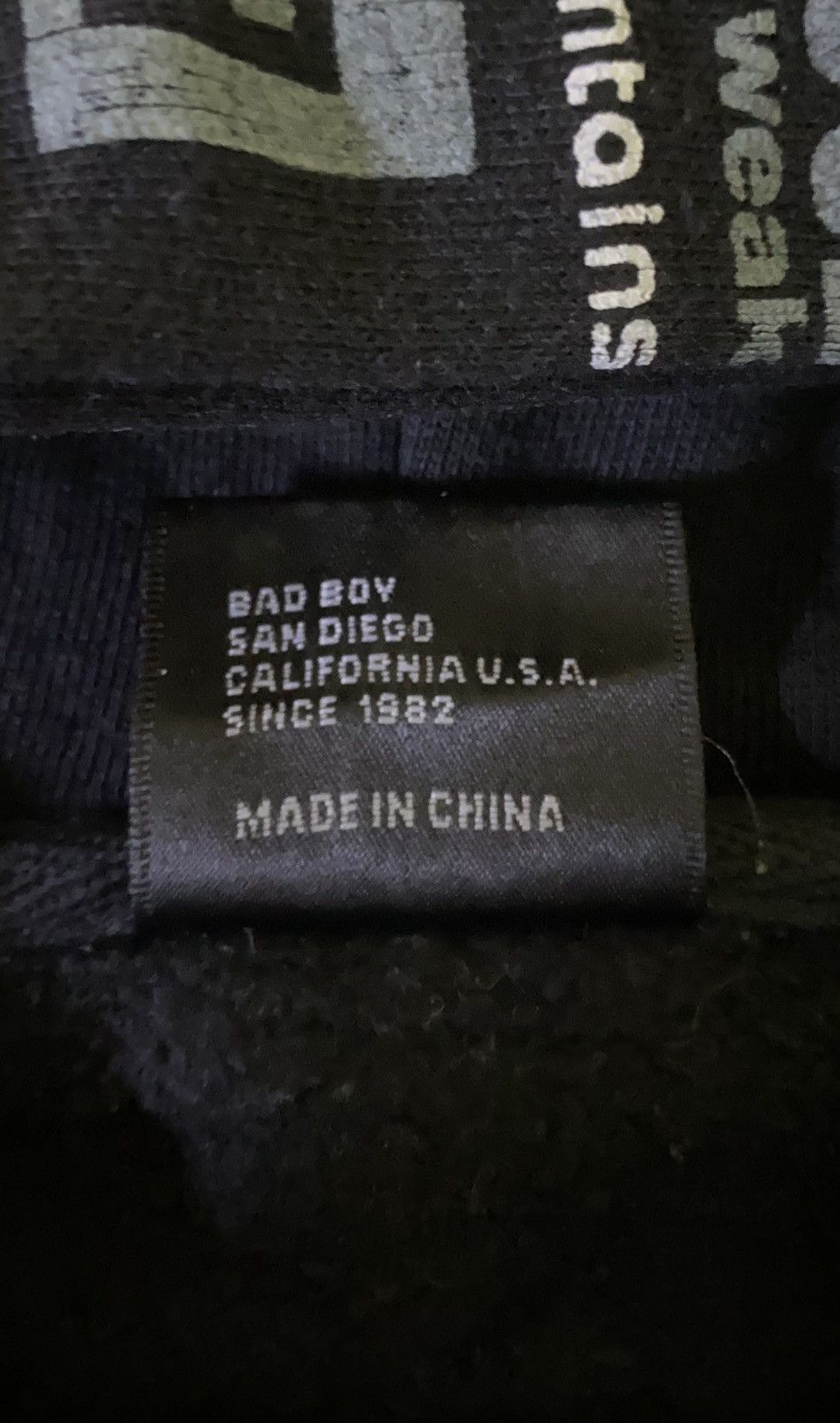 Japanese Brand × Vintage 🔥RARE🔥🔥BAD BOY Full Print Hoodie Size US XL / EU 56 / 4 - 9 Thumbnail