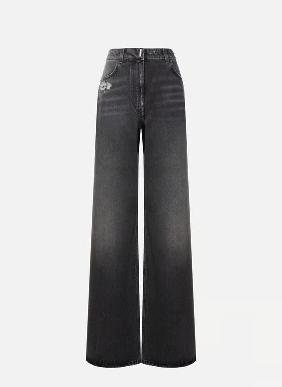 Givenchy o1y0925 Denim Pant in Black Size 28" / US 6 / IT 42 - 1 Thumbnail