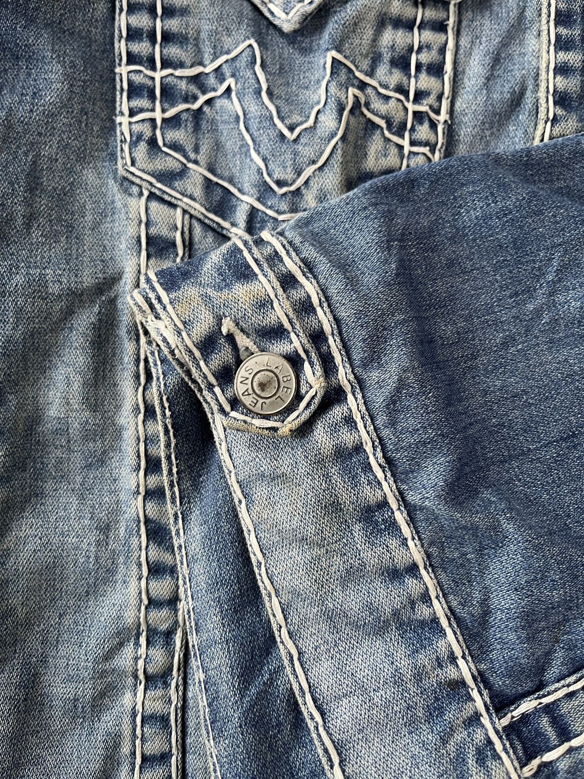 True Religion Vintage Label Jean True Religion Style Trucker Jacket Size US S / EU 44-46 / 1 - 7 Thumbnail
