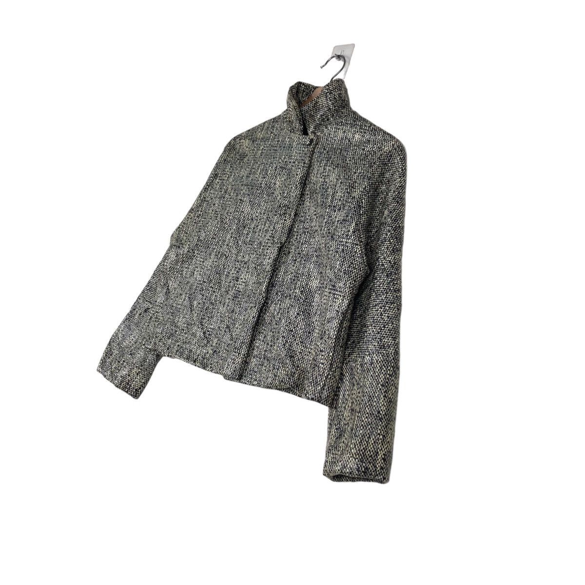 Issey Miyake 🔥Cropped Biker Jacket Basile28 Japan Issey Miyake Size US M / EU 48-50 / 2 - 2 Thumbnail
